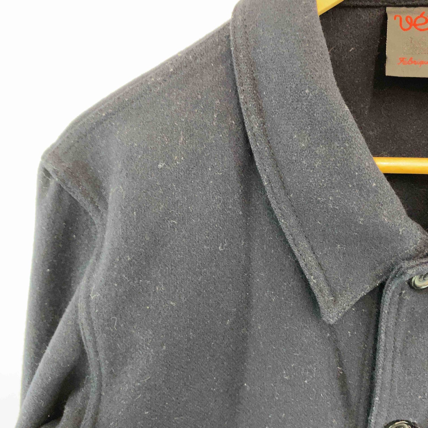 VETRA べトラ メンズ カバーオールジャケット　毛混　ネイビー　フランス製