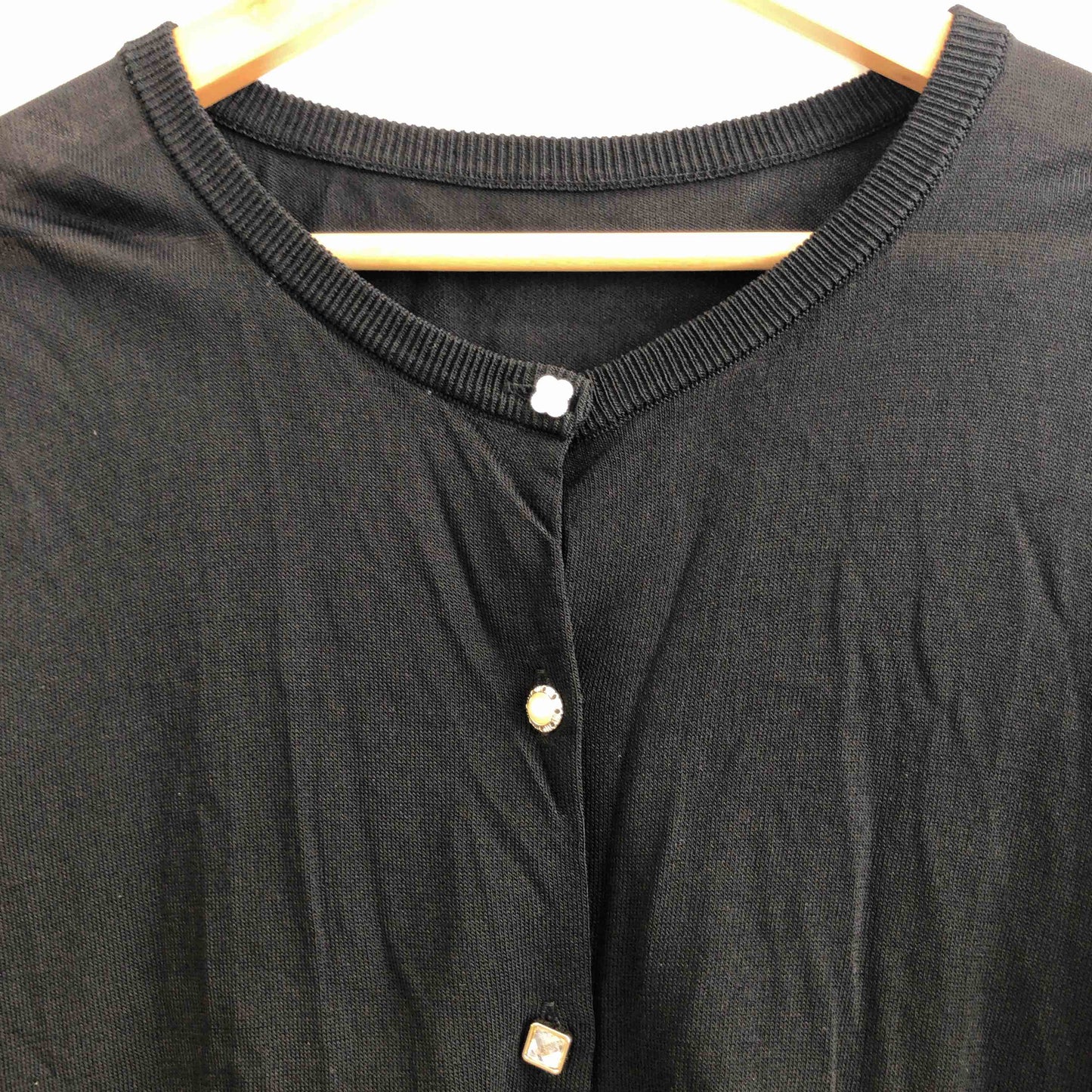 VIS ヴィス レディース カーディガン ブラック tk