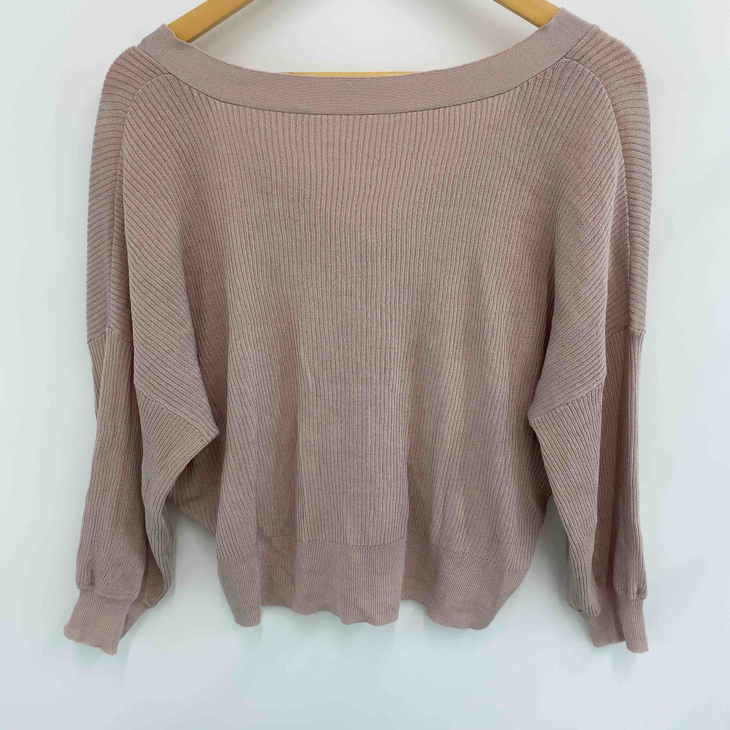 GRL グレイル レディース カーディガン ダスティピンク レーヨン混