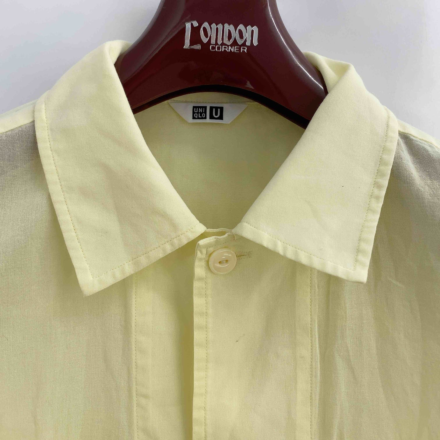 UNIQLO ユニクロ レディース 半袖シャツ/ブラウス イエロー tk