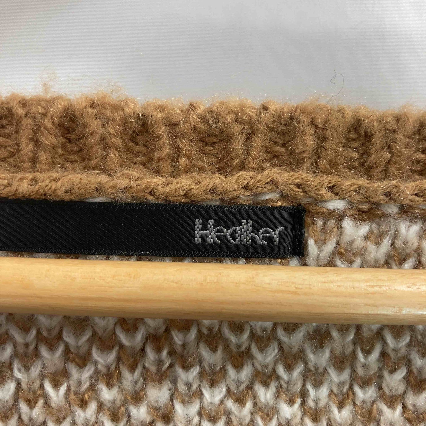 Heather ヘザー メンズ セーター 茶 tk