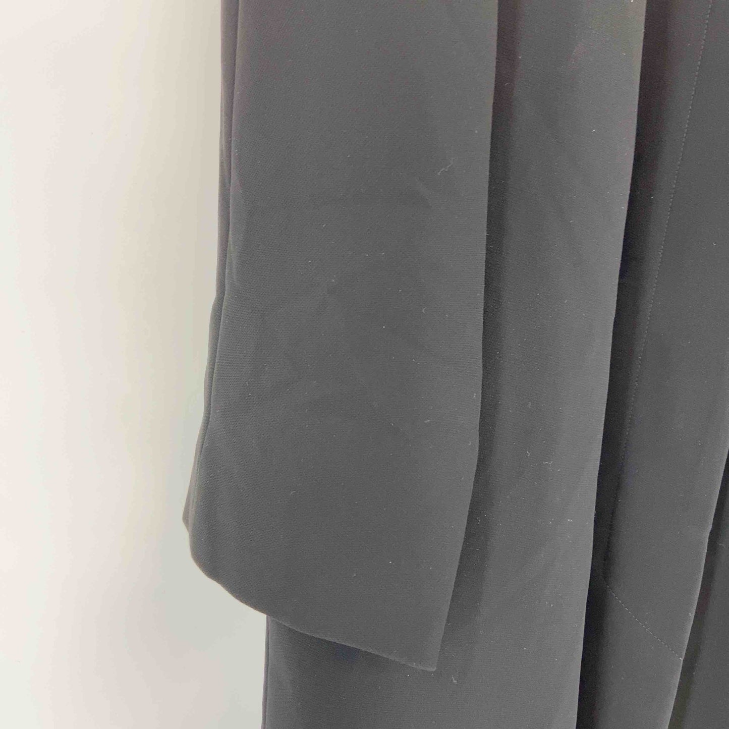 東京ソワール レディース ステンカラーコート 襟ファー取り外し可 インナー取り外し可 ブラック