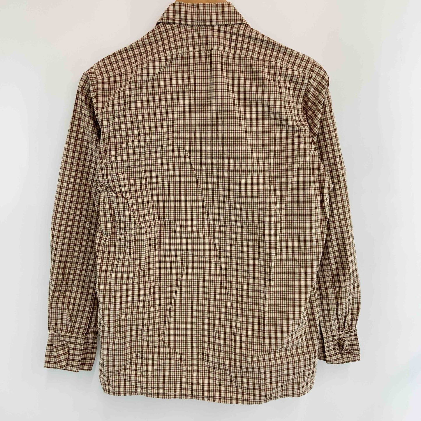 ANATOMICA アナトミカ　チェック　茶系　サイズXS  レディース 長袖シャツ/ブラウス