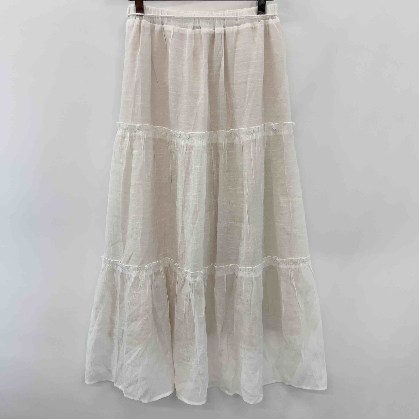 pink adobe ピンクアドべ レディース ロングスカート ホワイト