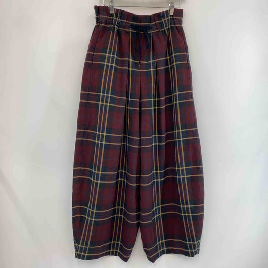 niko and... ニコアンド レディース カジュアルパンツ チェック ワイドパンツ