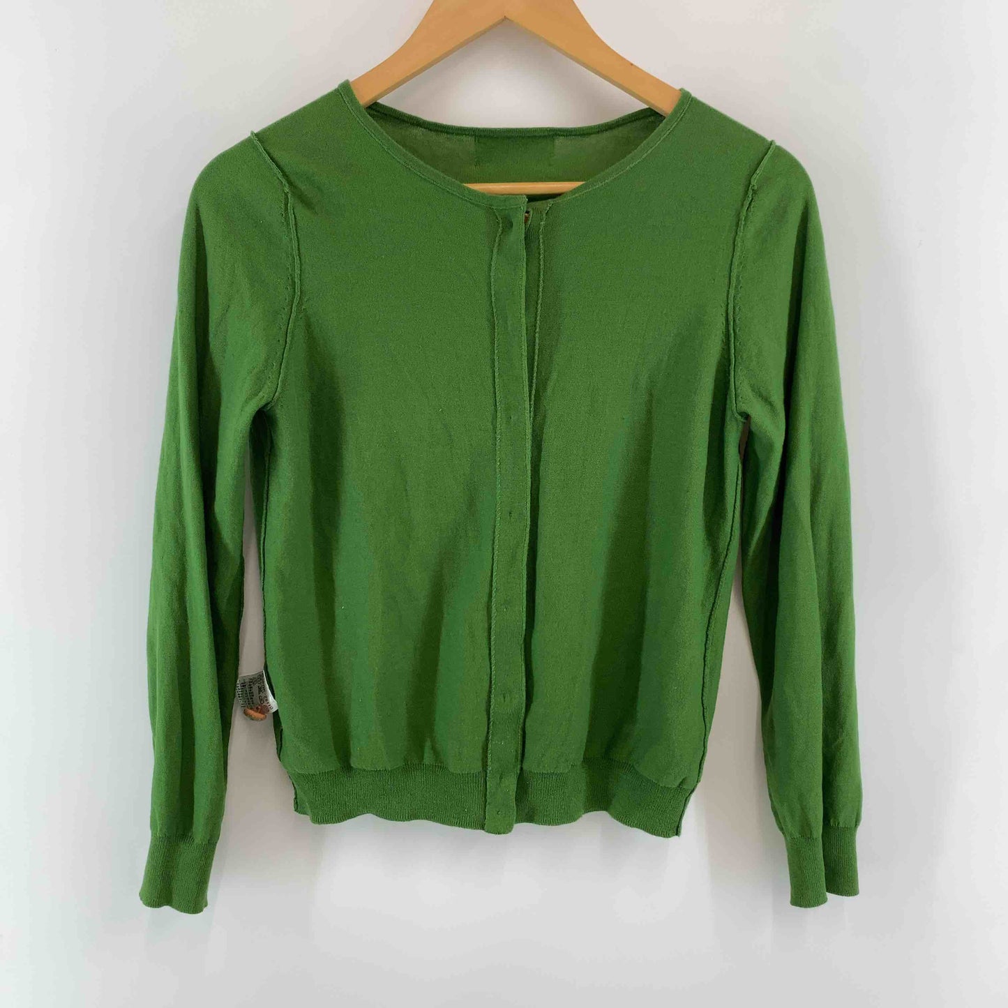 Jocomomola ホコモモラ レディース カーディガン 緑 ハイゲージ