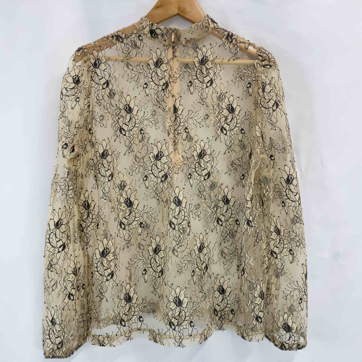 UNE MANSION ユノマンション レディース 長袖シャツ/ブラウス レース花柄 tk