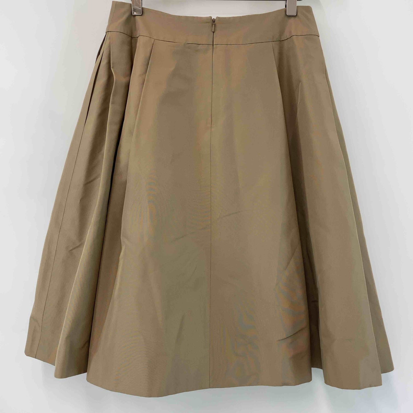 FOXEY フォクシー レディース ひざ丈スカート　ベージュ　裏地　台形