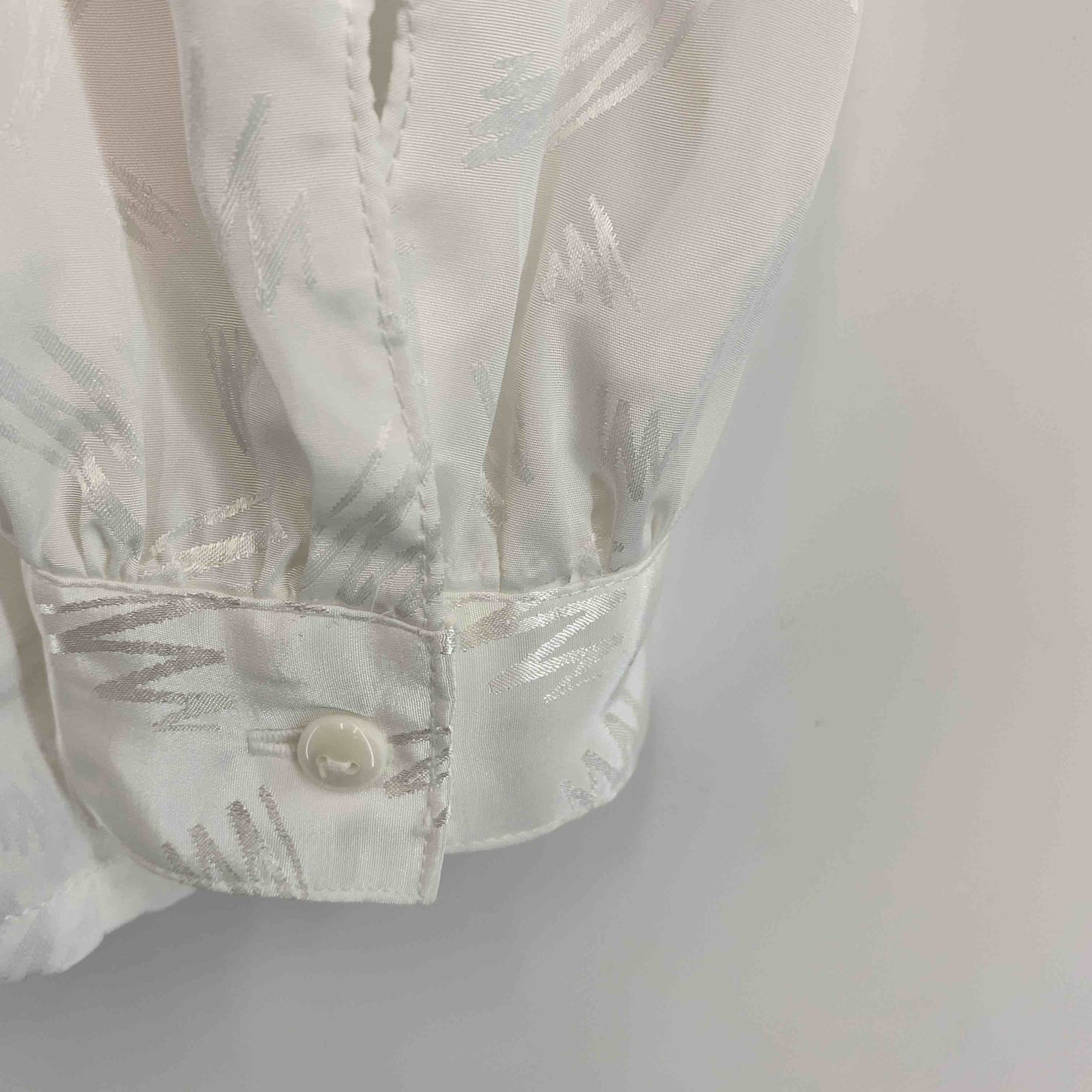 VIRIDIAN  レディース 長袖シャツ/ブラウス ホワイト フリル