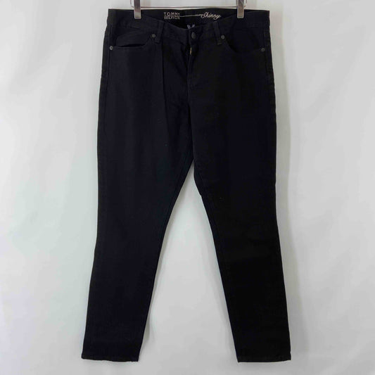 TOMMY HILFIGER トミーヒルフィガー メンズ カラーデニムパンツ　スキニー　黒