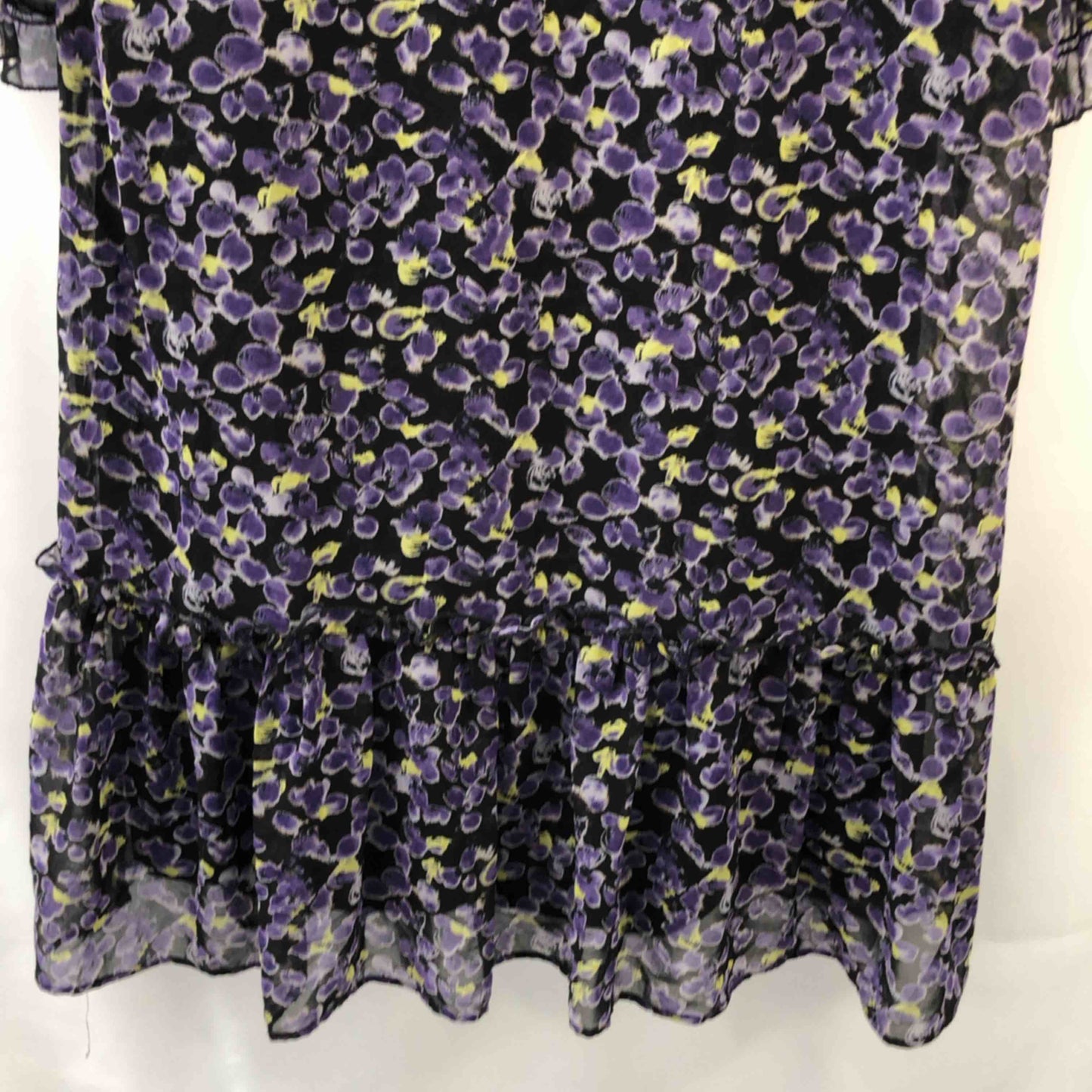 GALLERY VISCONTI ギャラリービスコンティ レディース 半袖ひざ丈ワンピース 紫 tk