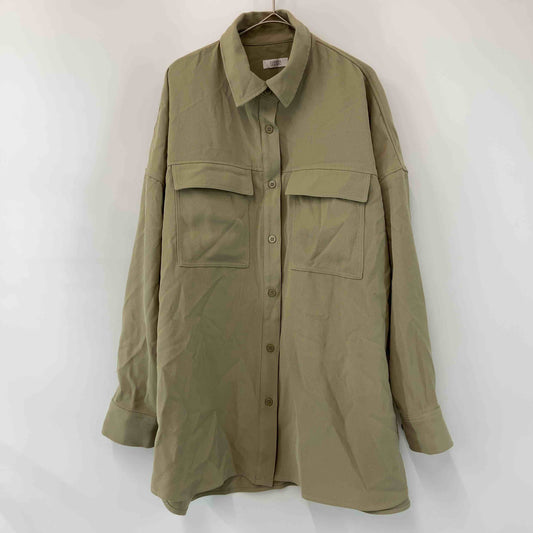 LOWRYS FARM ローリーズファーム レディース 長袖シャツ/ブラウス カーキ オリーブ 胸ポケット