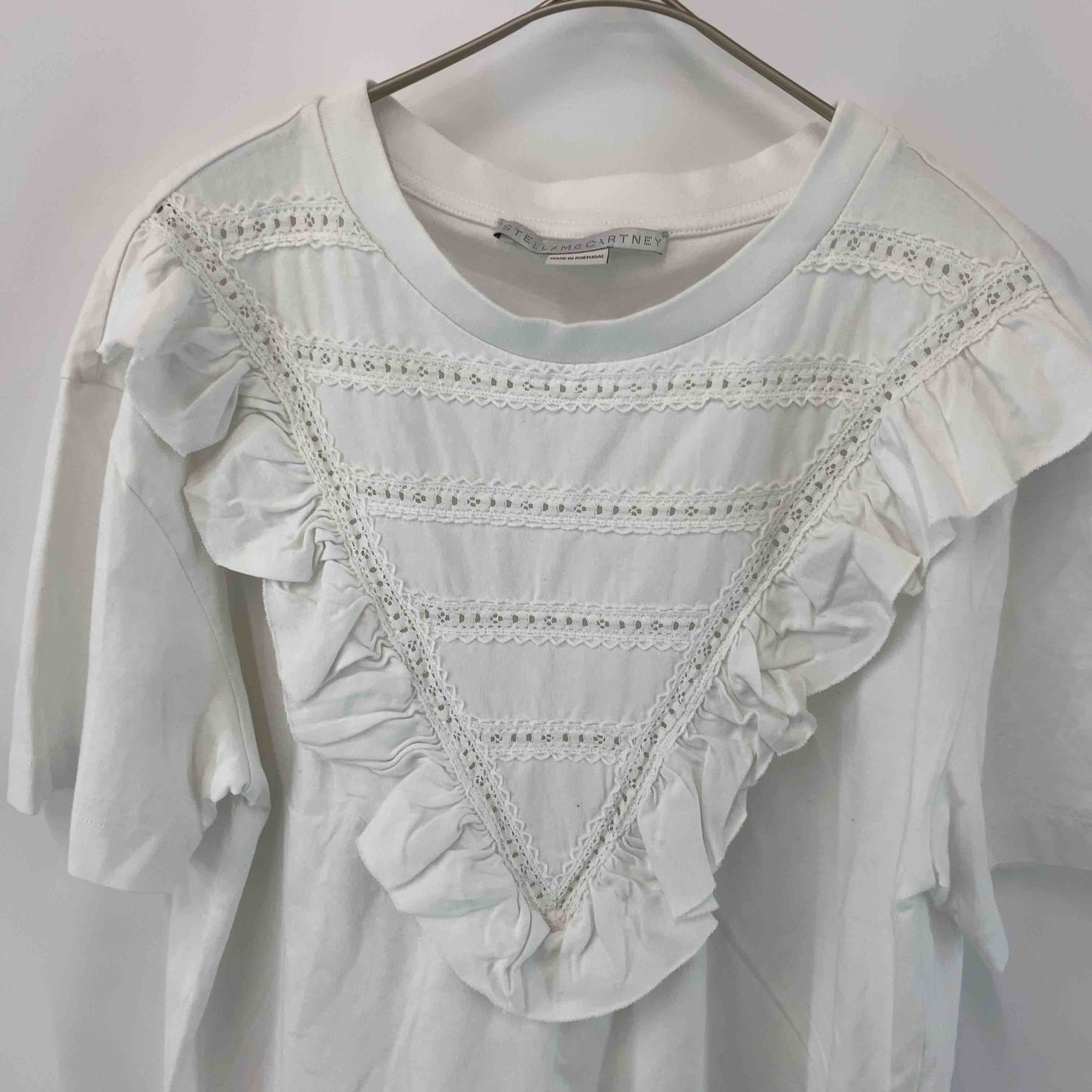 STELLAMcCARTNEY ステラマッカートニー レディース Tシャツ（半袖）ホワイト