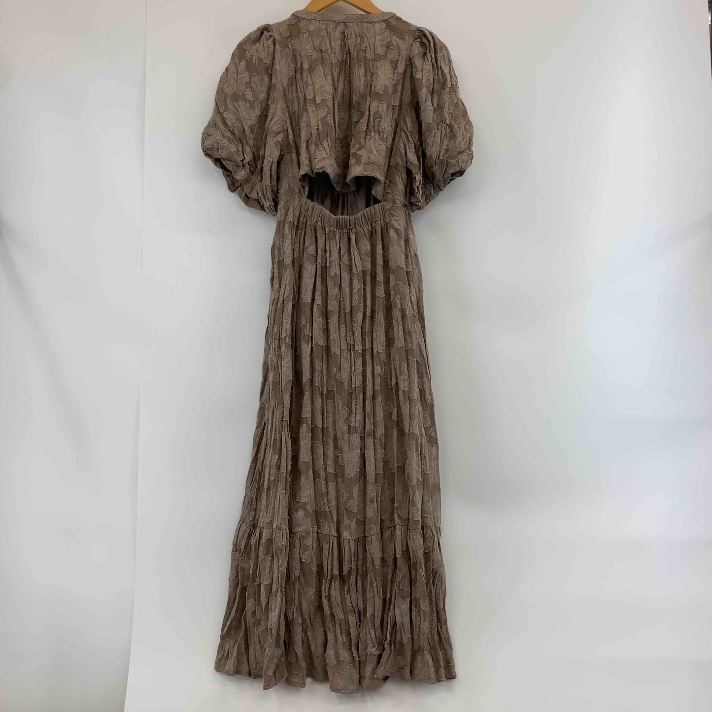 mily bilet  レディース 半袖ワンピース　シアージャガード　花柄