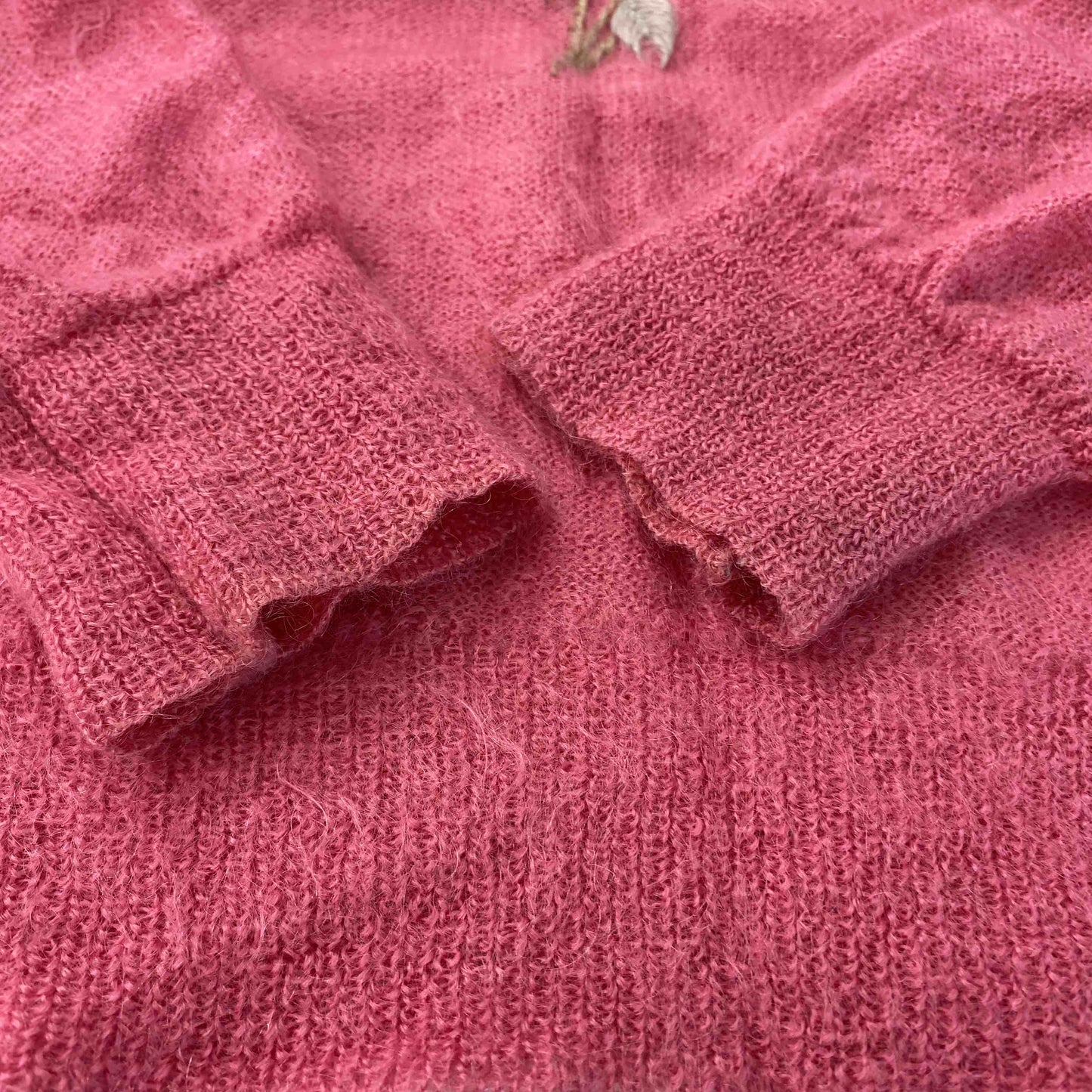 KEITA MARUYAMA ケイタマルヤマ レディース ニット/セーター ピンクレッド 花柄