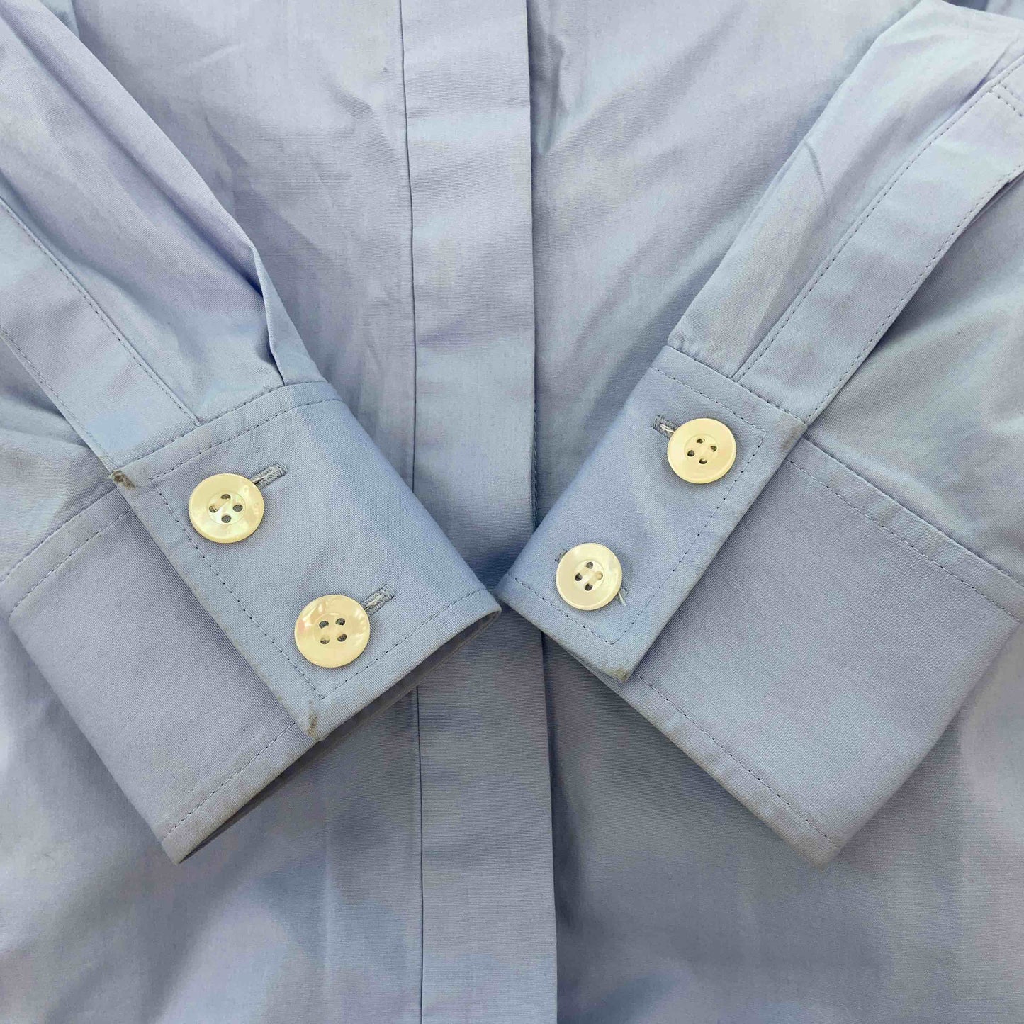 MUVEIL ミュベール レディース 長袖シャツ/ブラウス 水色