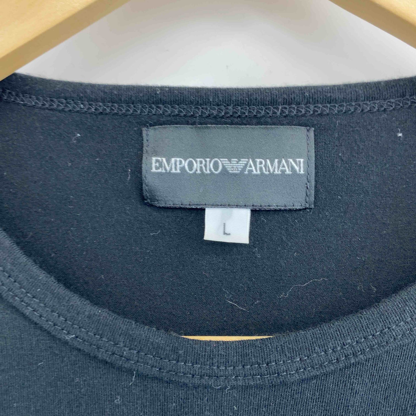 EMPORIO ARMANI エンポリオアルマーニ メンズ Tシャツ（長袖）黒