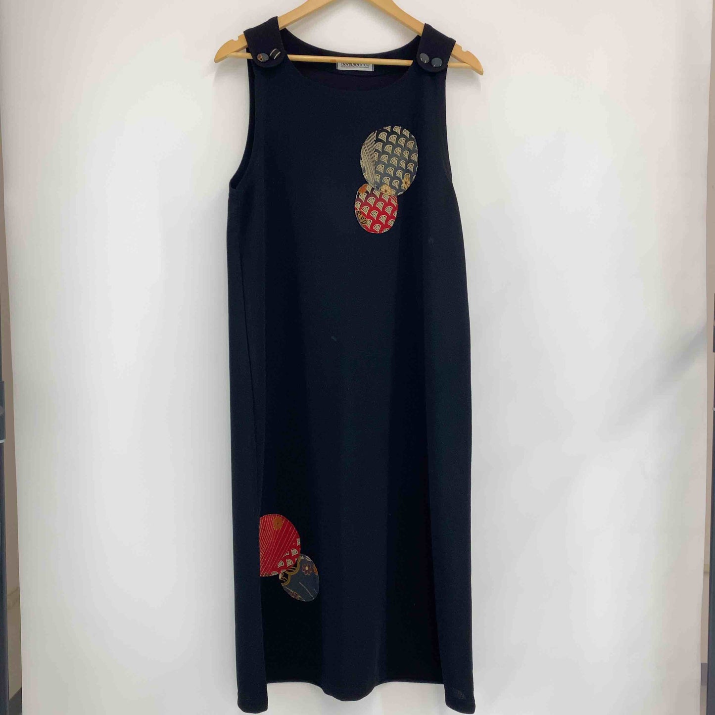 demisienne デミジェンヌ レディース ノースリーブワンピースキャミワンピース ブラック