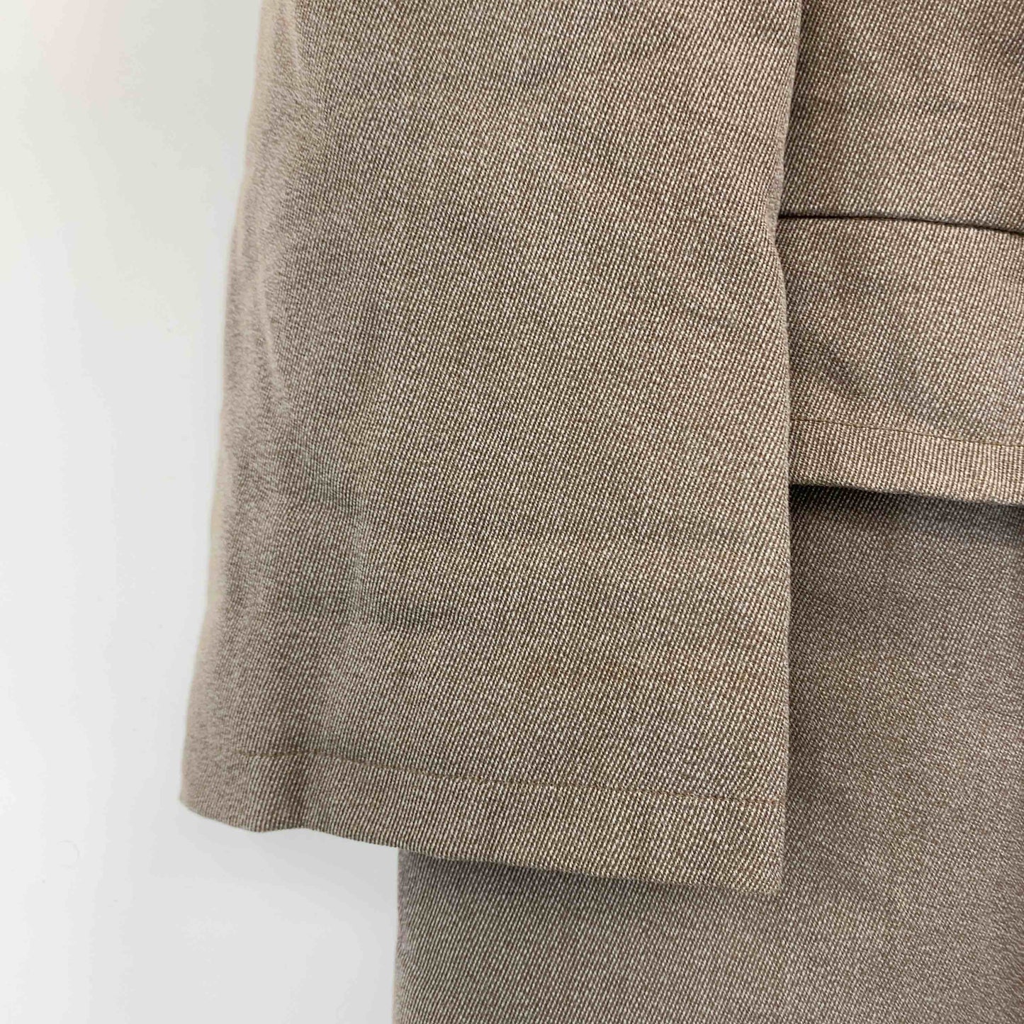 レディース チェスターコート ダブルブレスト 茶 ファー 裏ボア