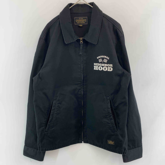 NEIGHBORHOOD ネイバーフッド メンズ ブルゾン ステンカラー ブラック ゴロプリント