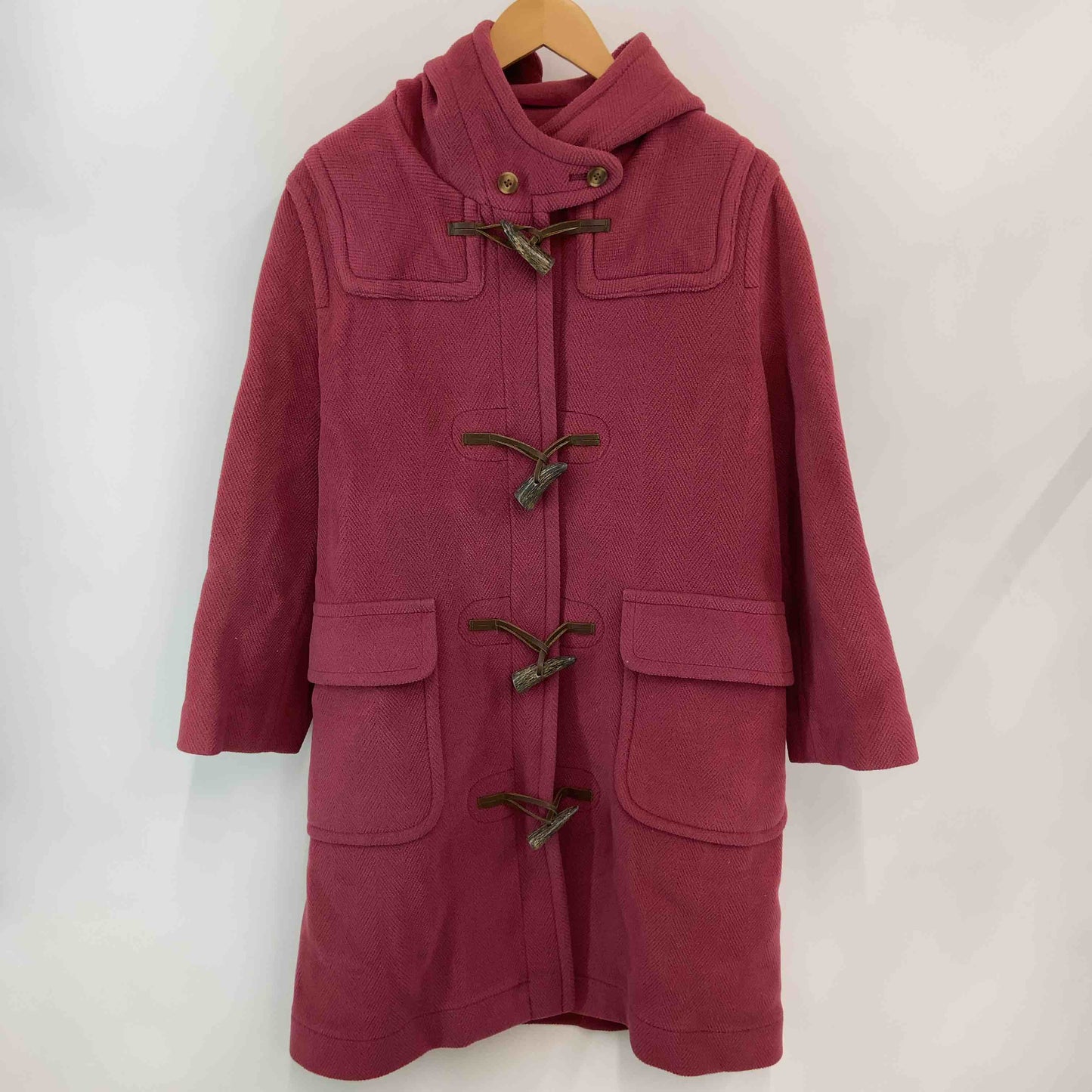 OLD ENGLAND オールドイングランド レディース ダッフルコート ピンク系