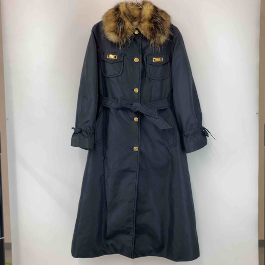 レディース 毛皮/ファーコート リアルファーコート ブラック