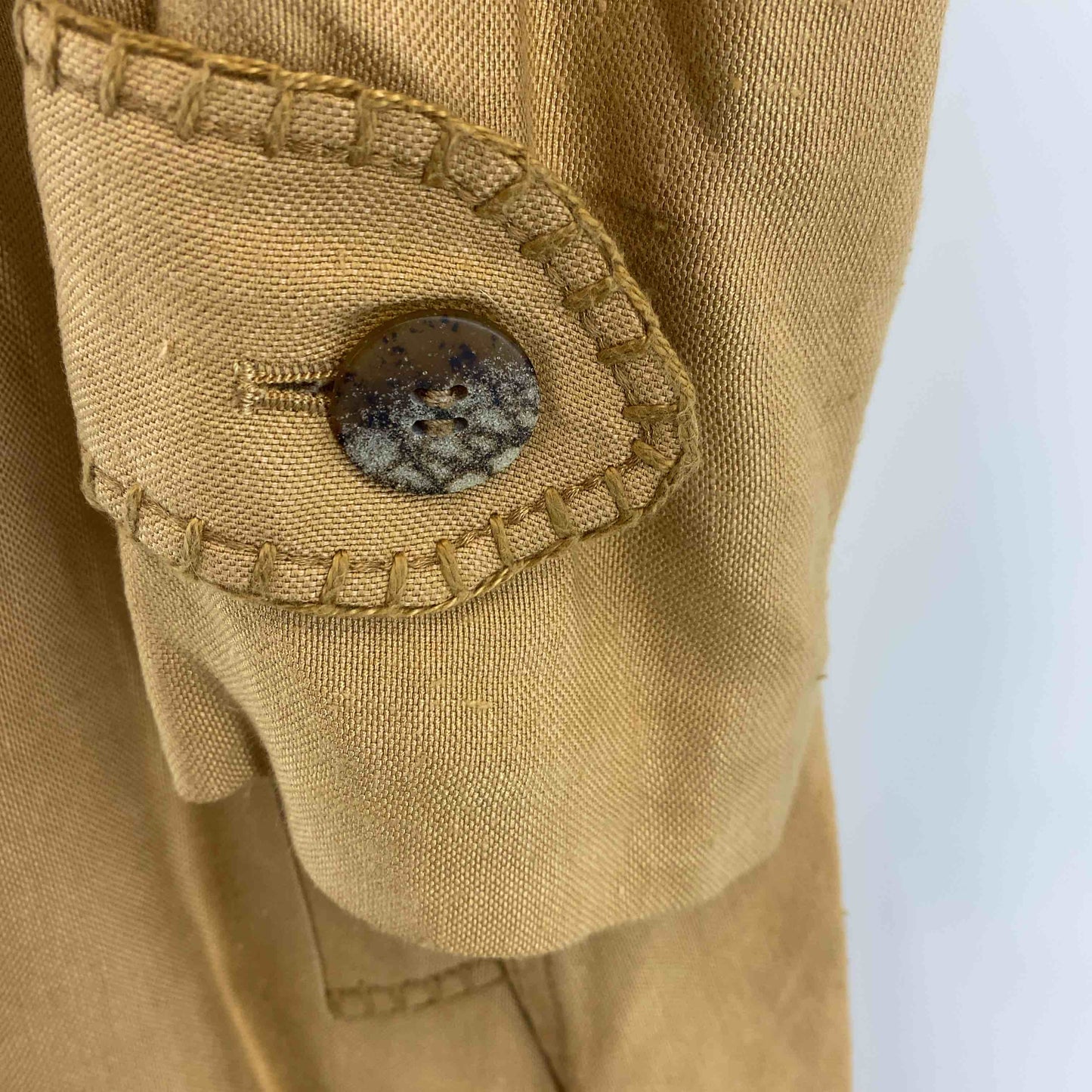 伊太利屋  レディース ステンカラーコート オレンジ系