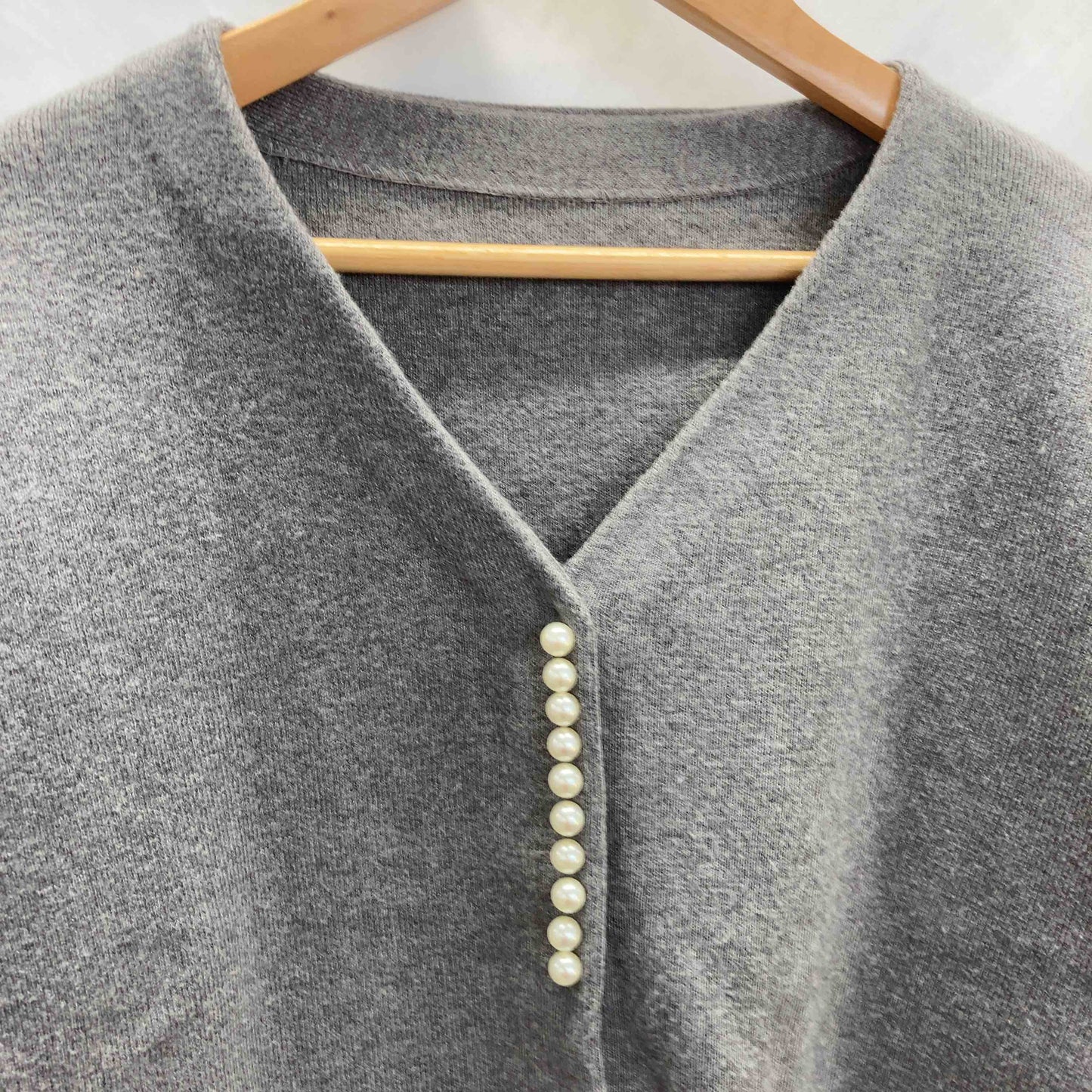 SAISON DE PAPILLON セゾンドパピヨン レディース カーディガン グレー tk