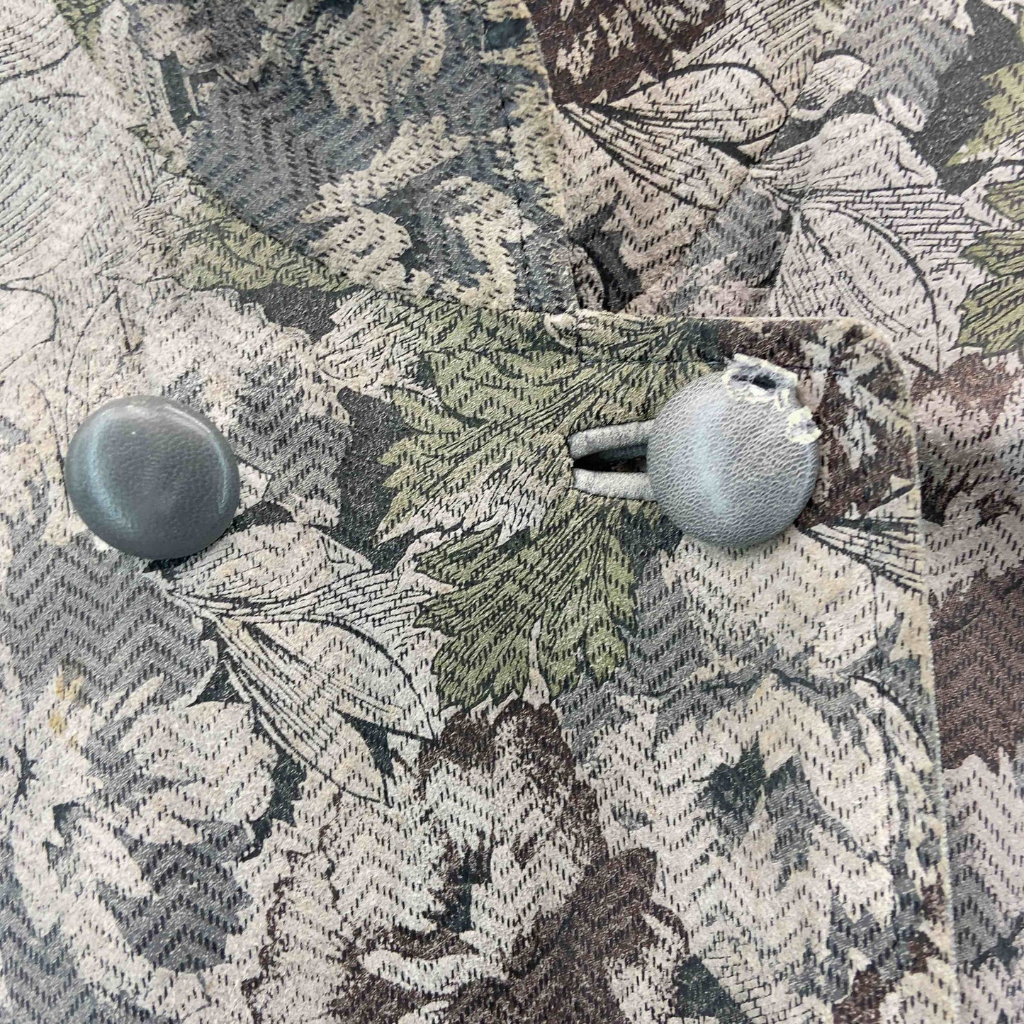 レディース レザージャケット 花柄 ロングコート ダブルボタン