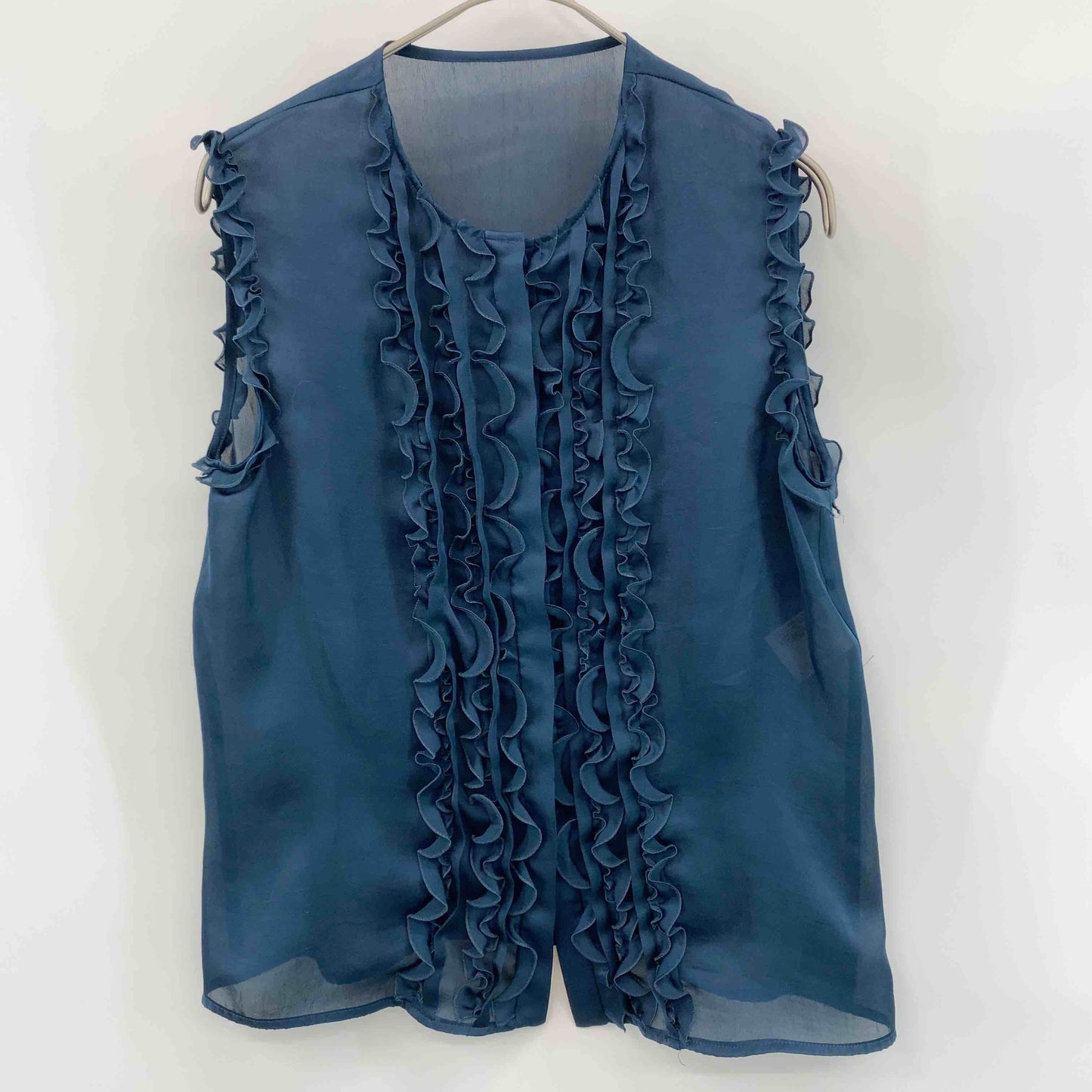 ANAYI アナイ レディース 半袖シャツ/ブラウス ブルー系