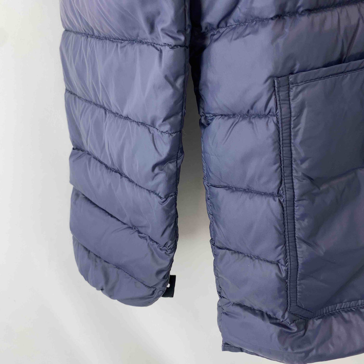 canterbury カンタベリー メンズ 中綿・ダウンジャケット ネービー ロゴ刺繍 サイズXL