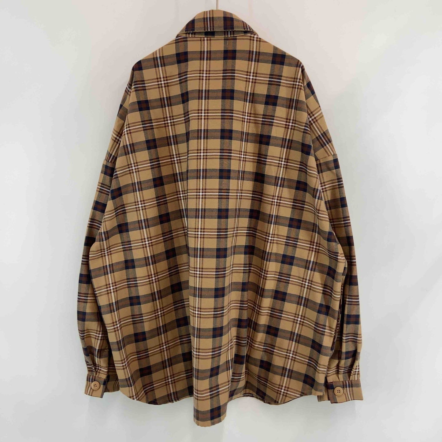 URBAN COLLECTION アーバンコレクション メンズ 長袖シャツ チェック ブラウン系