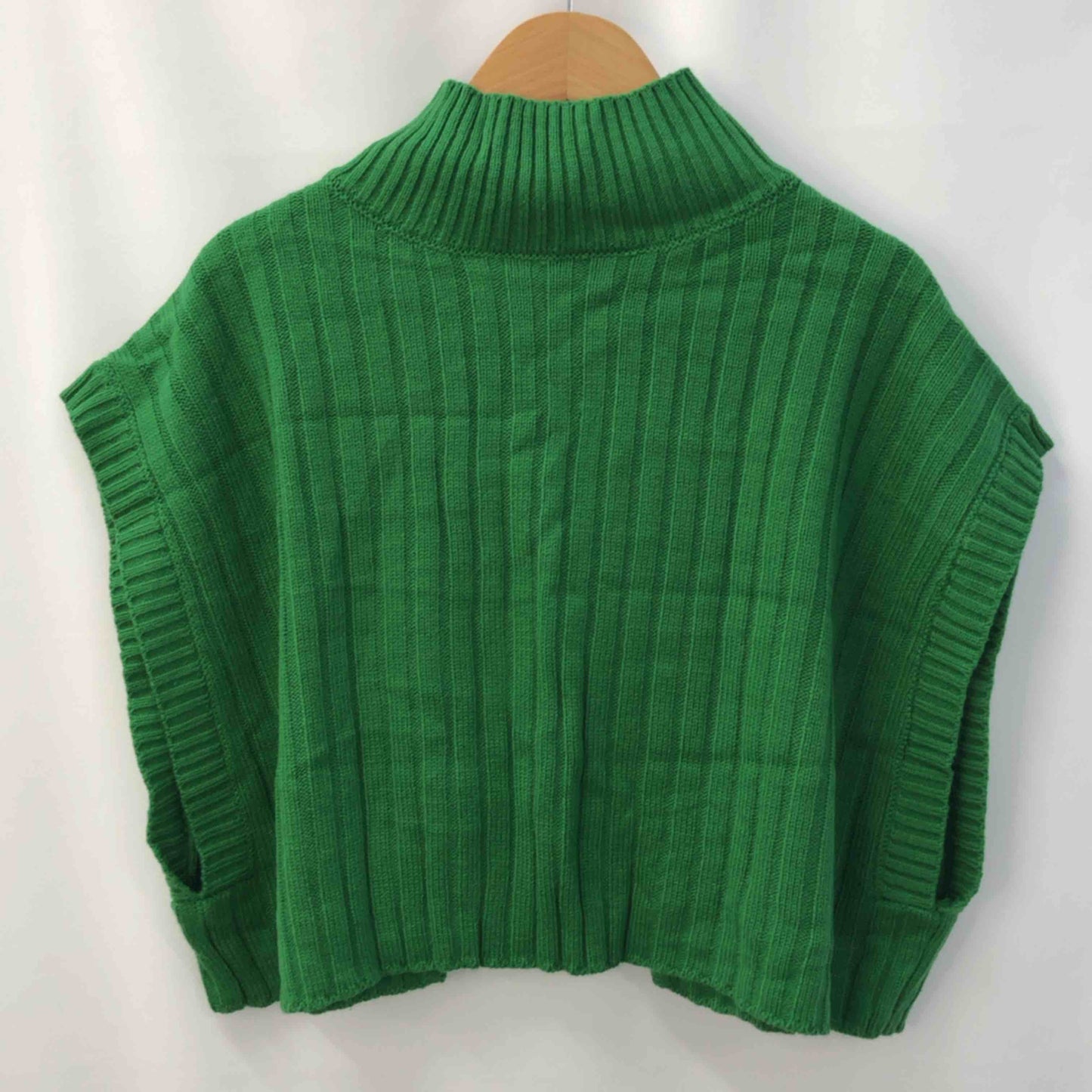 関西ファッション連合  レディース ベスト/ジレ グリーン tk