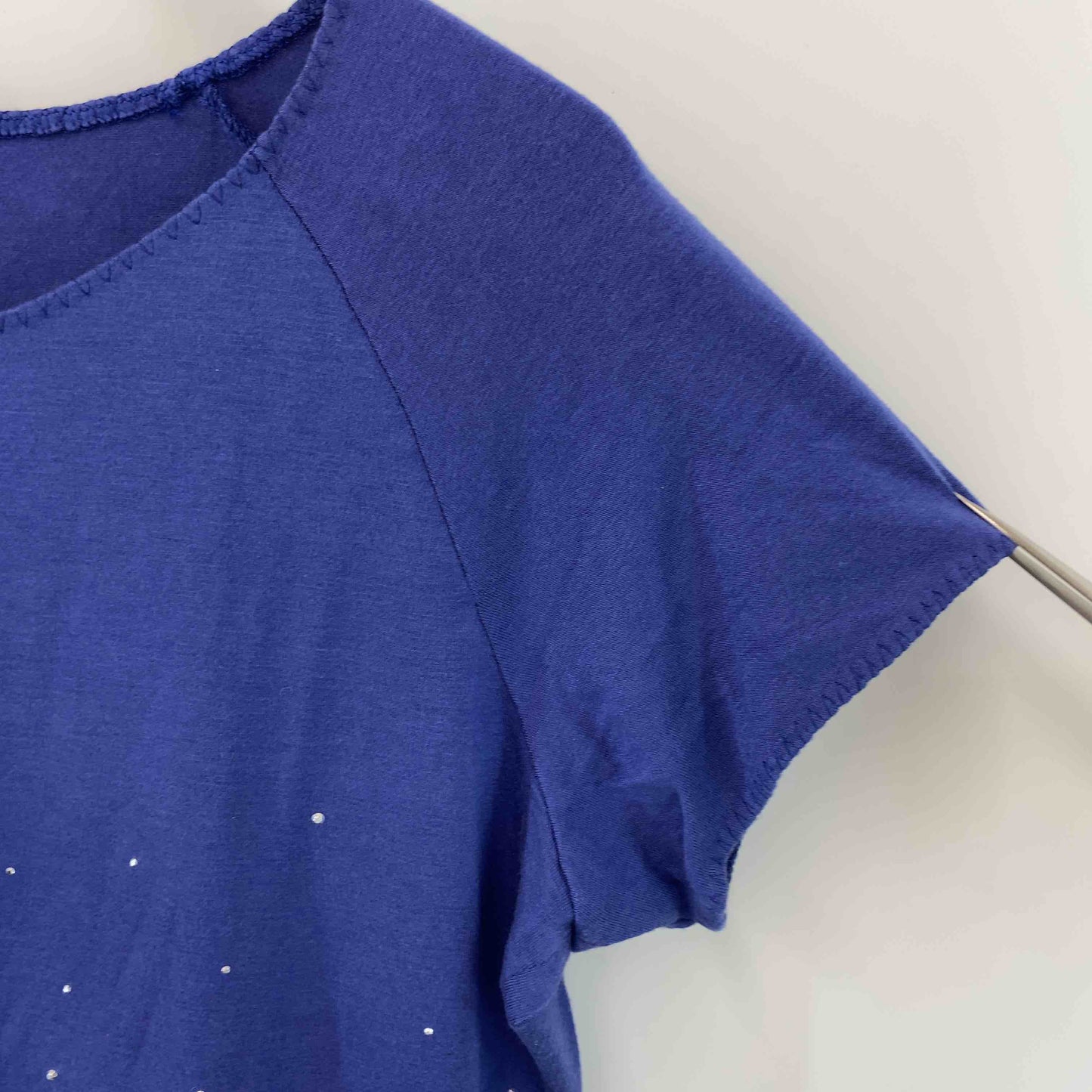 伊太利屋 イタリヤ レディース Tシャツ（半袖）青紫