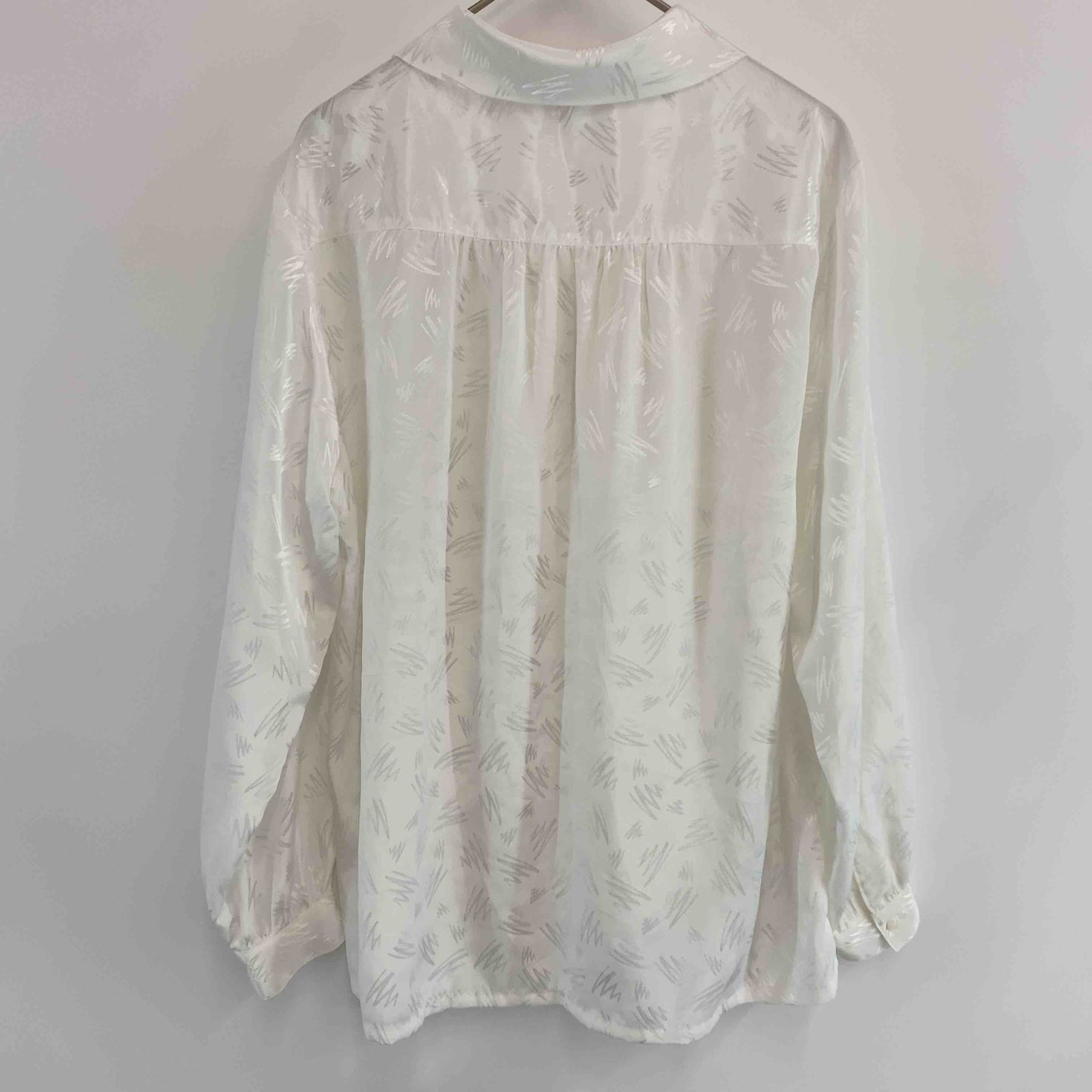 VIRIDIAN  レディース 長袖シャツ/ブラウス ホワイト フリル