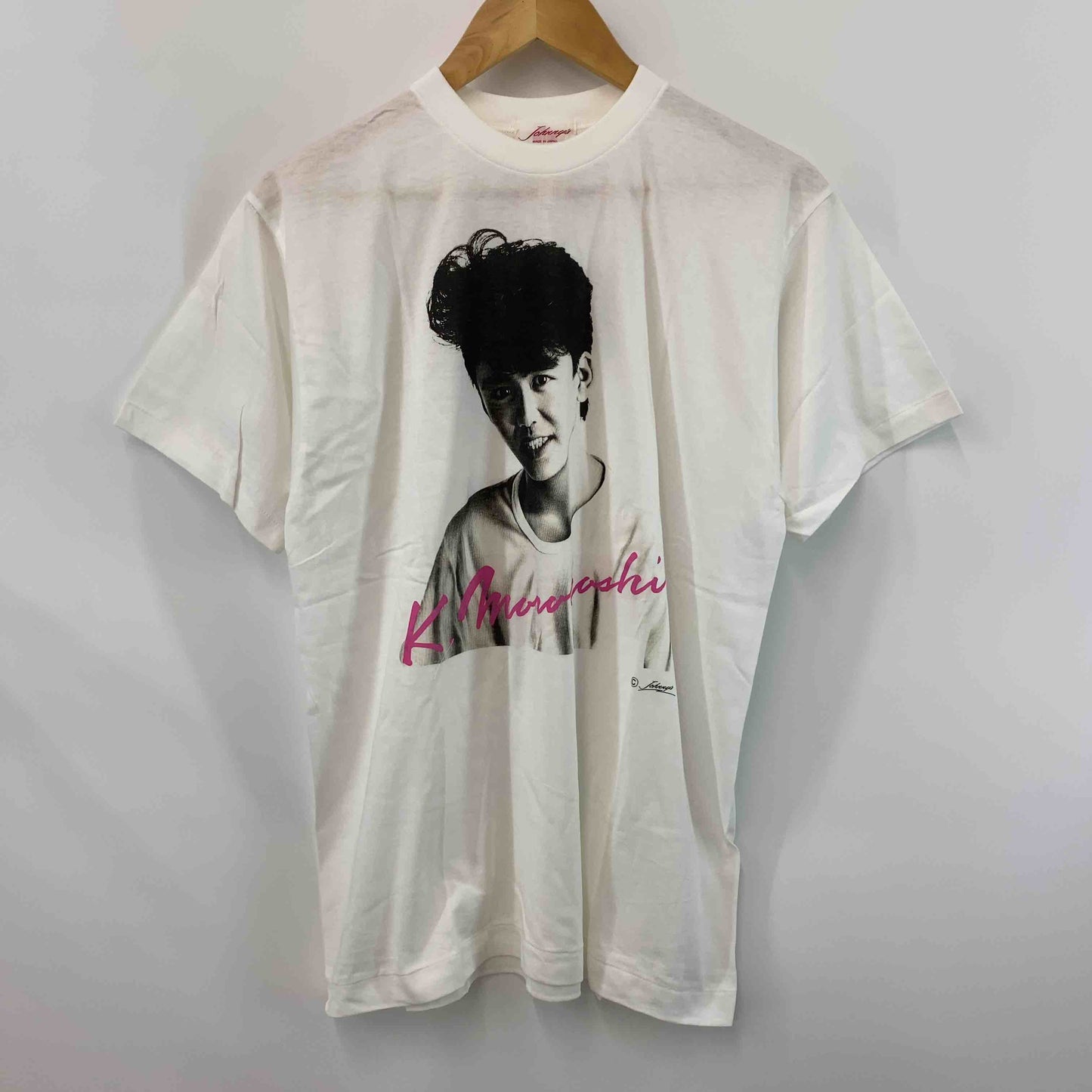 ヴィンテージ  旧ジャニーズ　スマイルアップ　光GENJI　諸星　メンズ Tシャツ（半袖）