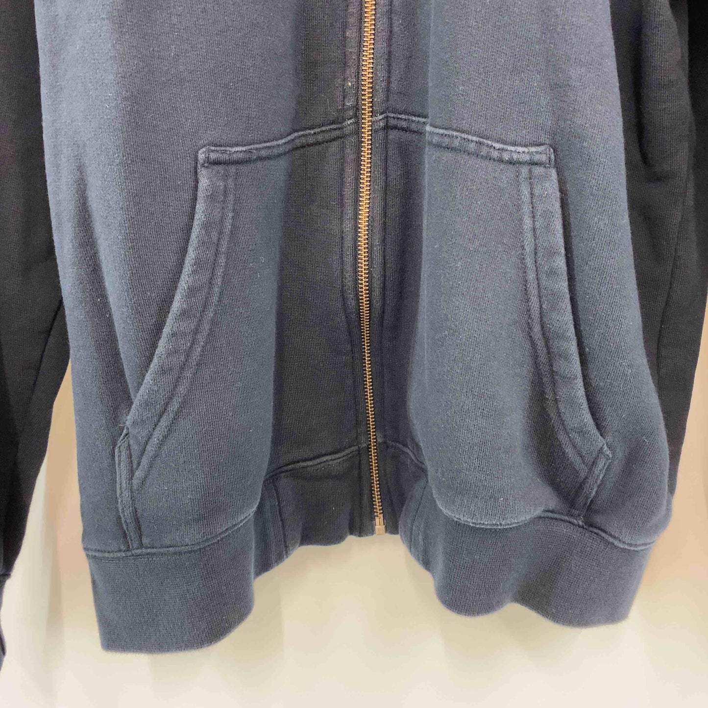 L.L.Bean エルエルビーン メンズ パーカー　ロゴ刺繍　裏起毛　ネイビー