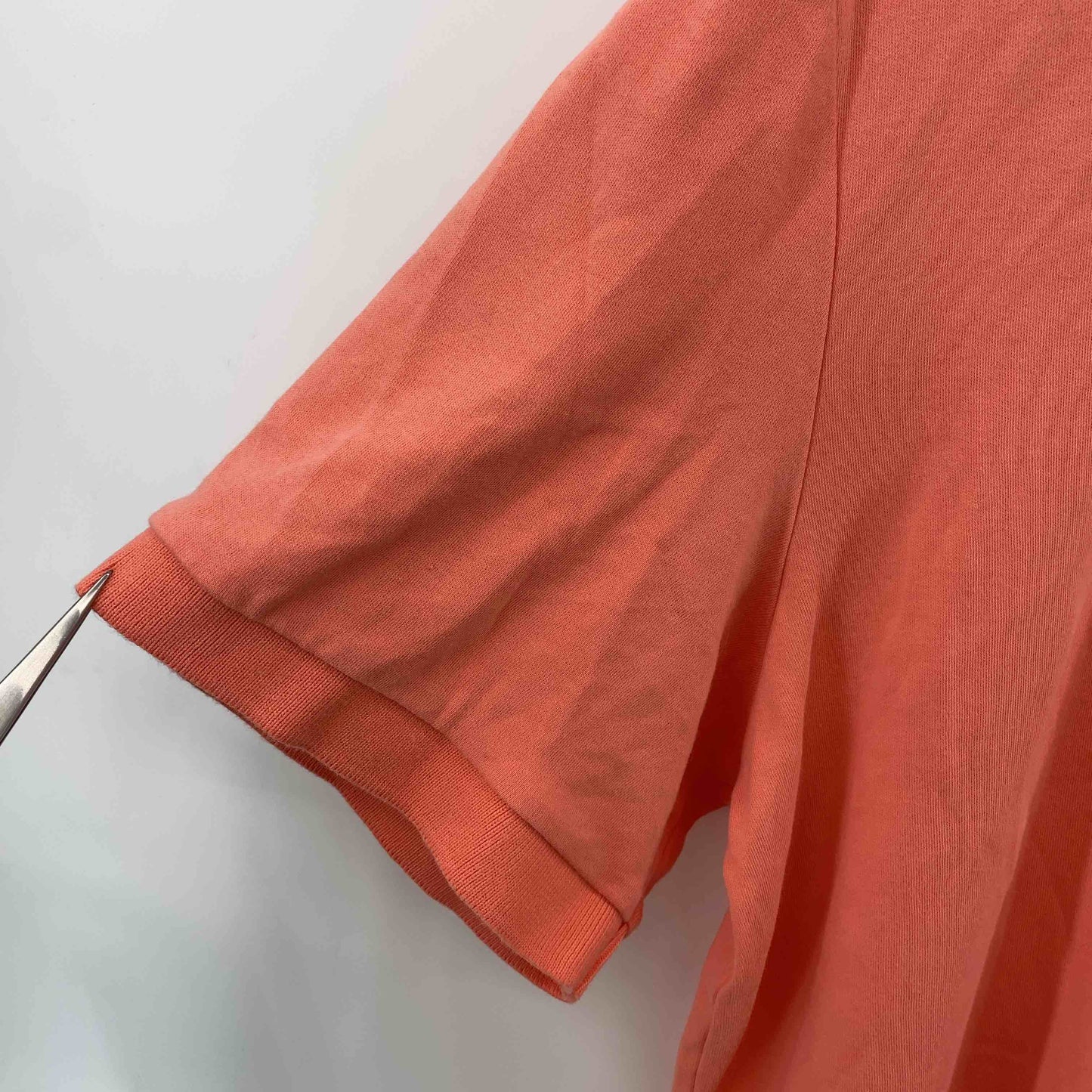 NAUTICA ノーティカ メンズ ポロシャツ サーモンピンク コットン