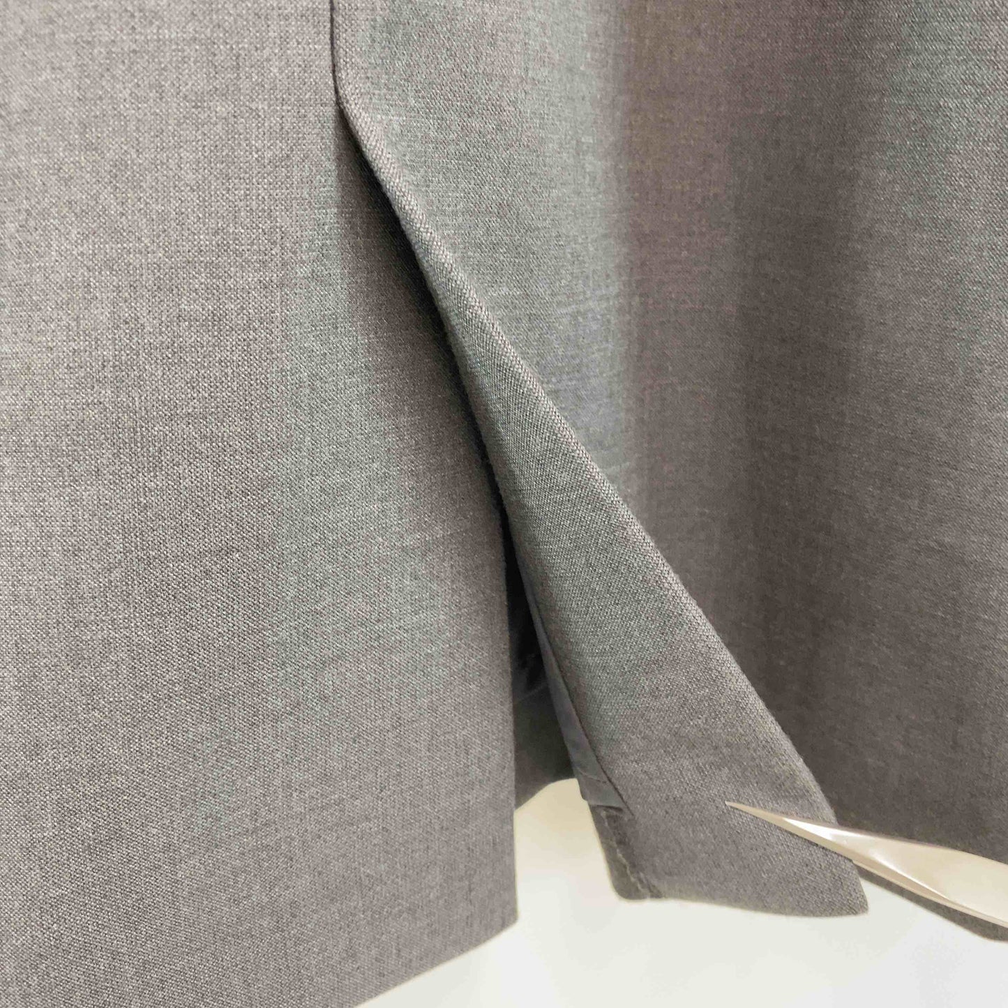 UNITED ARROWS green label relaxing ユナイテッドアローズグリーンレーベルリラクシング レディース 長袖ワンピース チャコールグレー ウエストタック