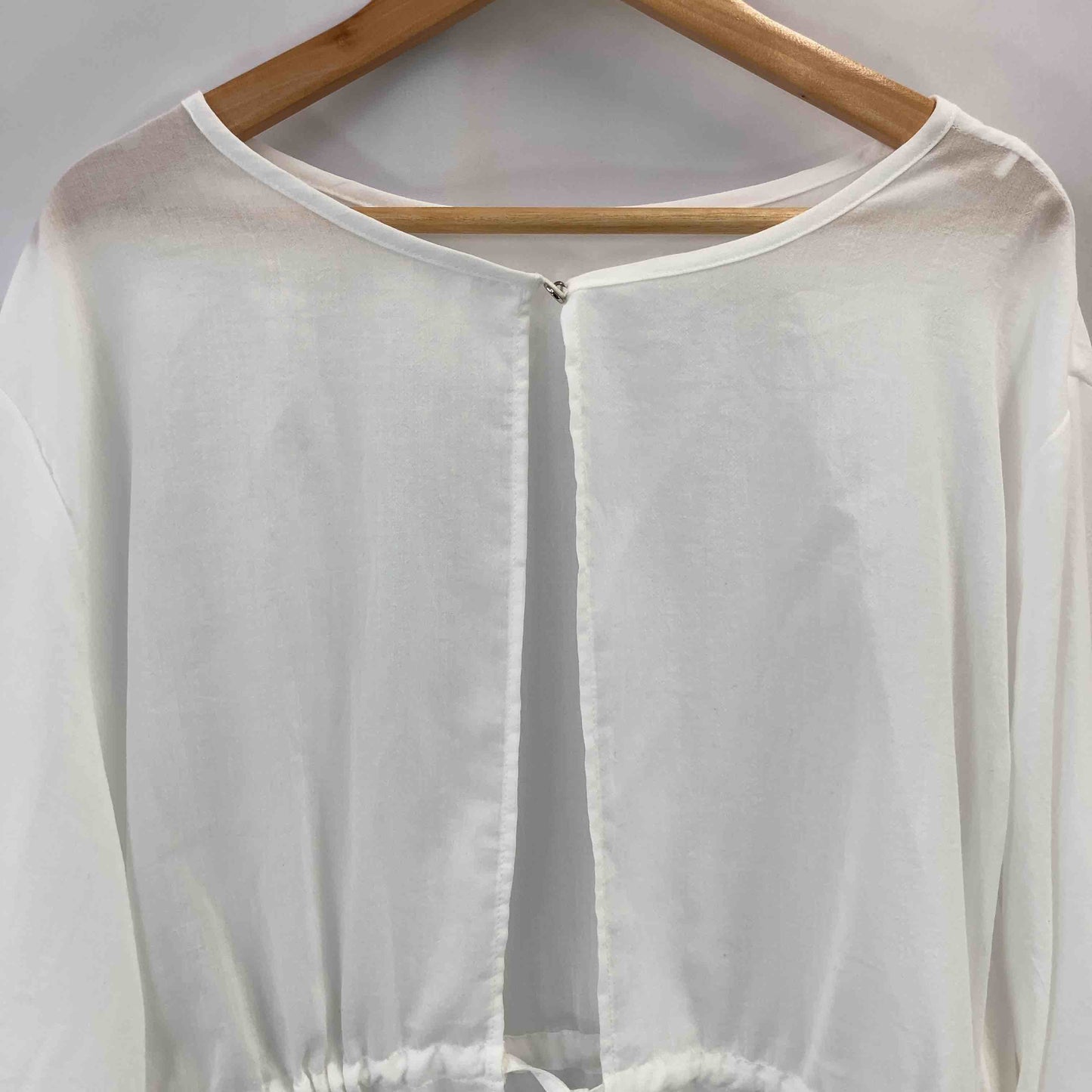 LEPSIM LOWRYS FARM レプシィムローリーズファーム レディース 長袖ブラウス 白 tk