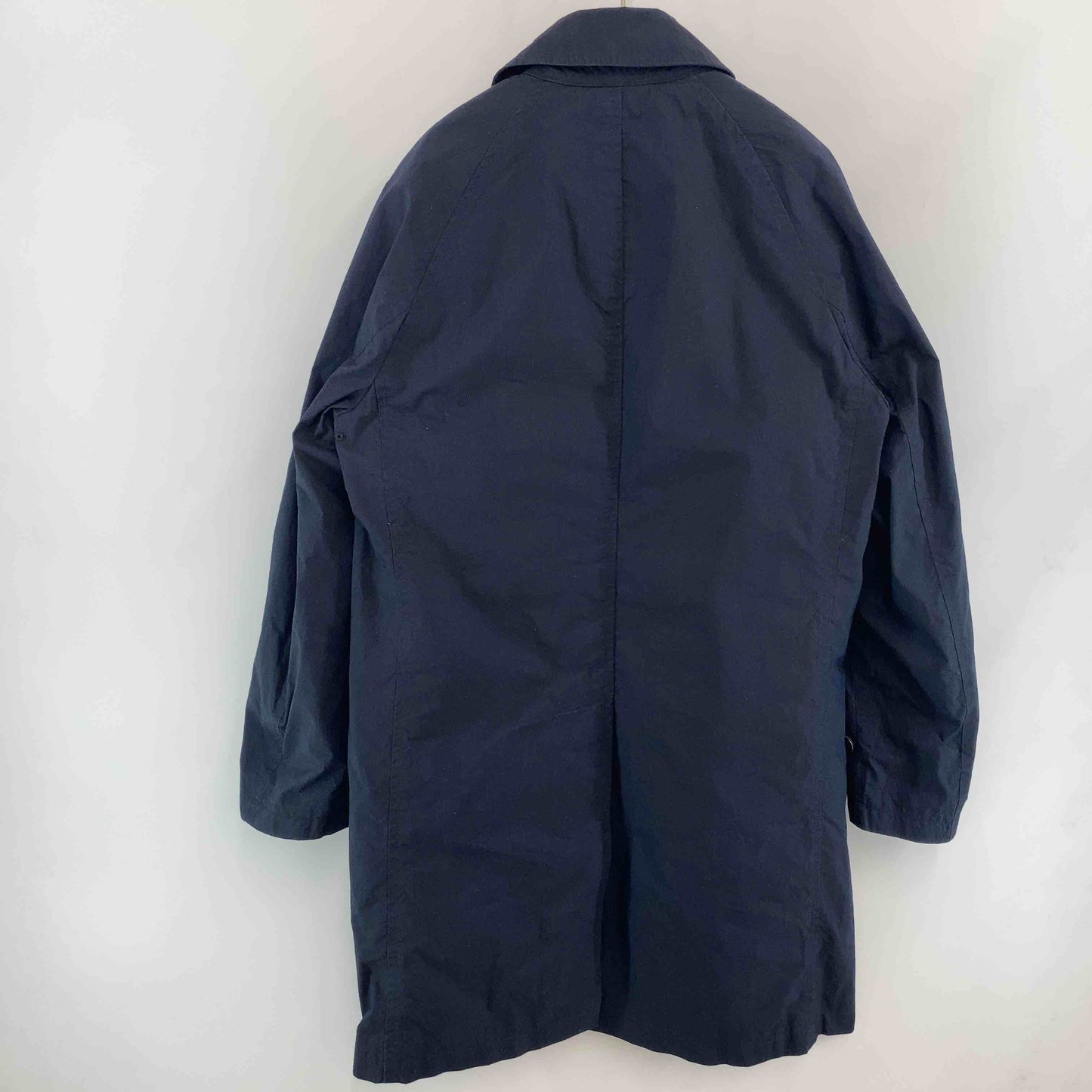 TODD SNYDER トッドスナイダー ネイビー 無地 シンプル メンズ ステンカラーコート