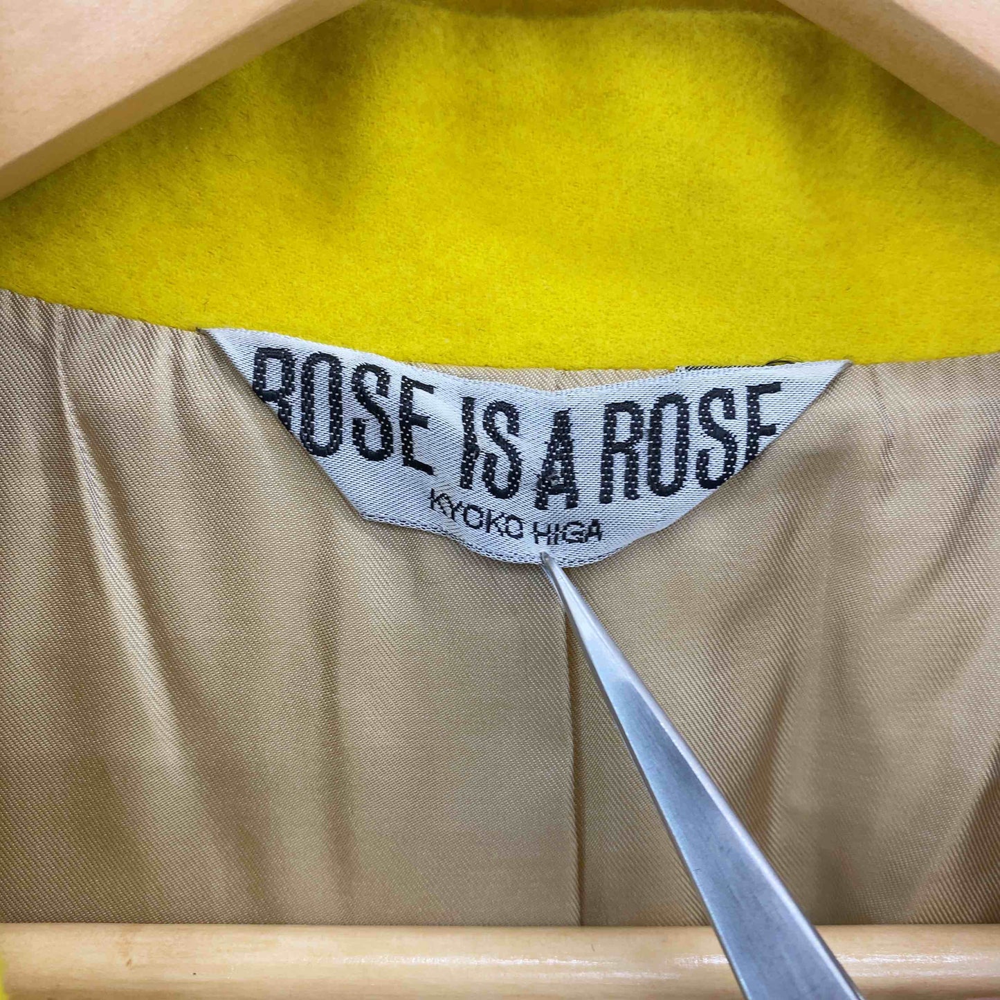 ROSE IS A ROSE KYOKO HIGA キョウコヒガ レディース トレンチコート ウール100％