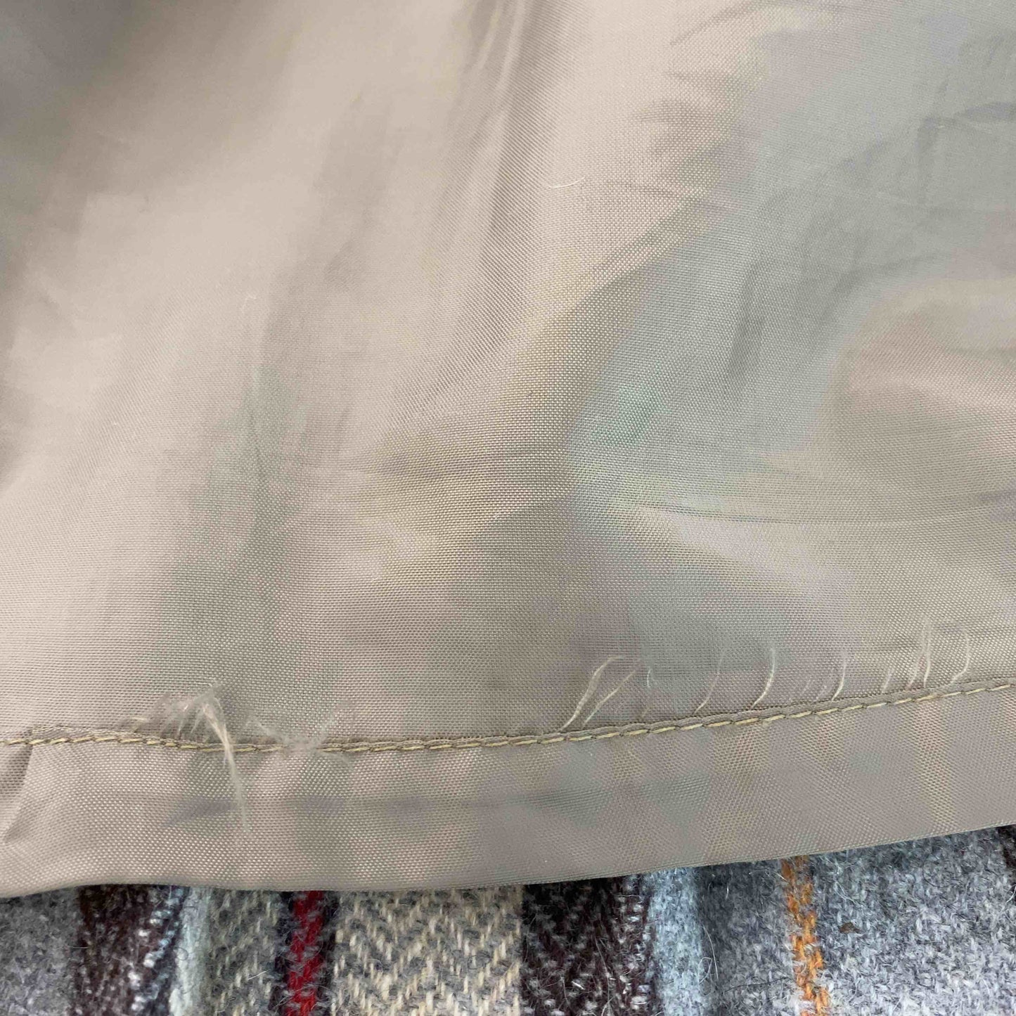 レディース ひざ丈スカート　プリーツ　チェック　ヘリンボーン　ブラウン