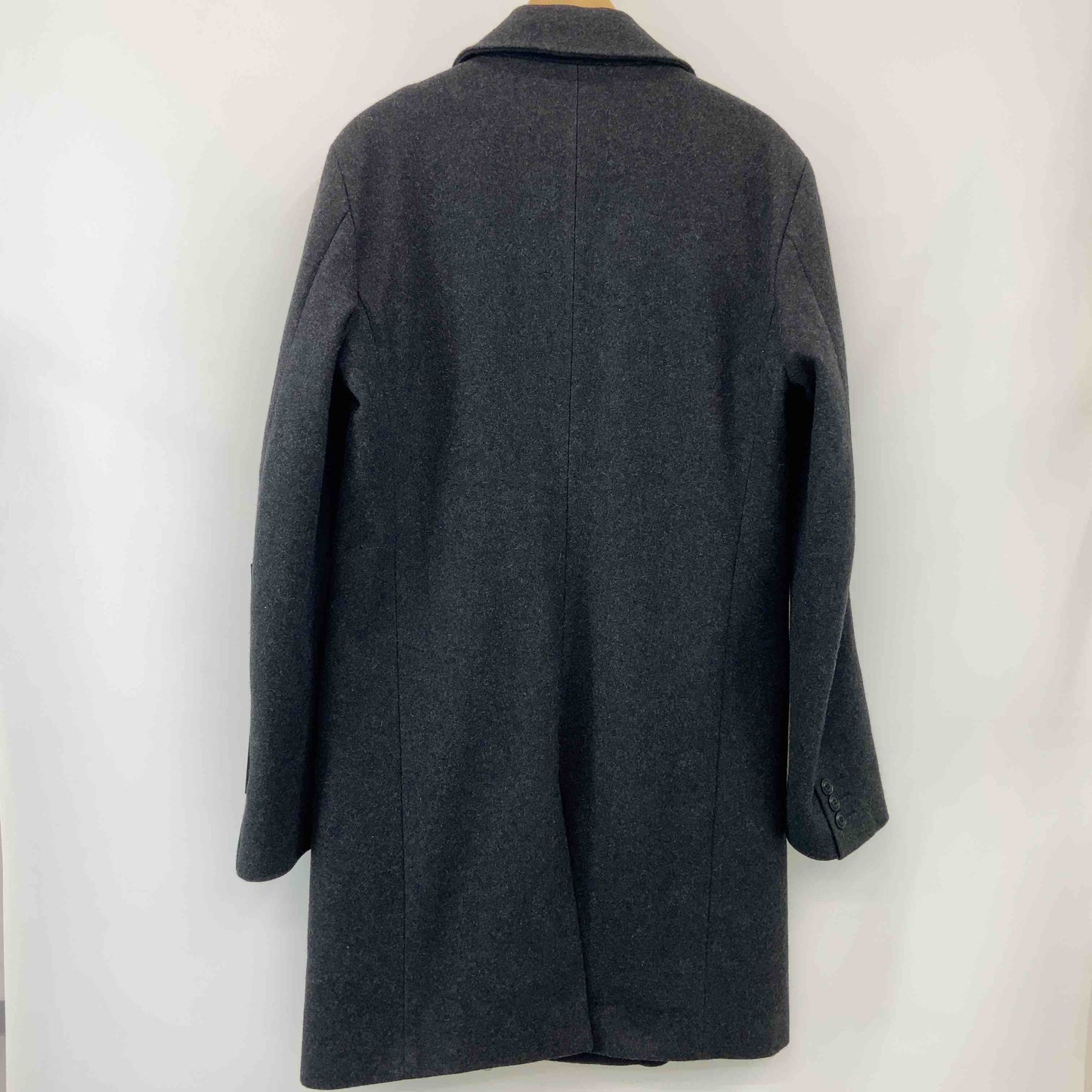 DIESEL ディーゼル メンズ チェスターコート ウール混 グレー