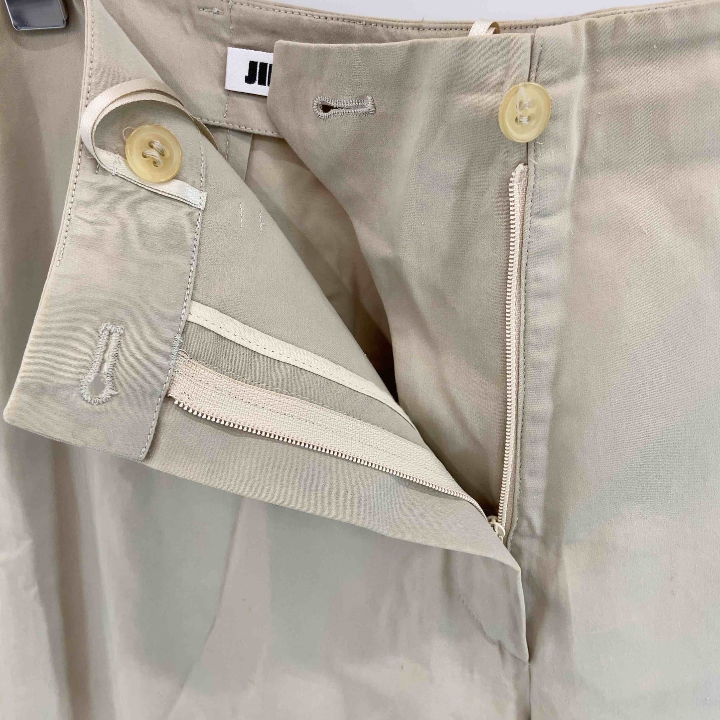 JIL SANDER ジルサンダー レディース カジュアルパンツ ベージュ イタリア製