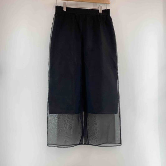 UNITED ARROWS ユナイテッドアローズ レディース ロングスカート シースルー シアー ブラック タイトスカート