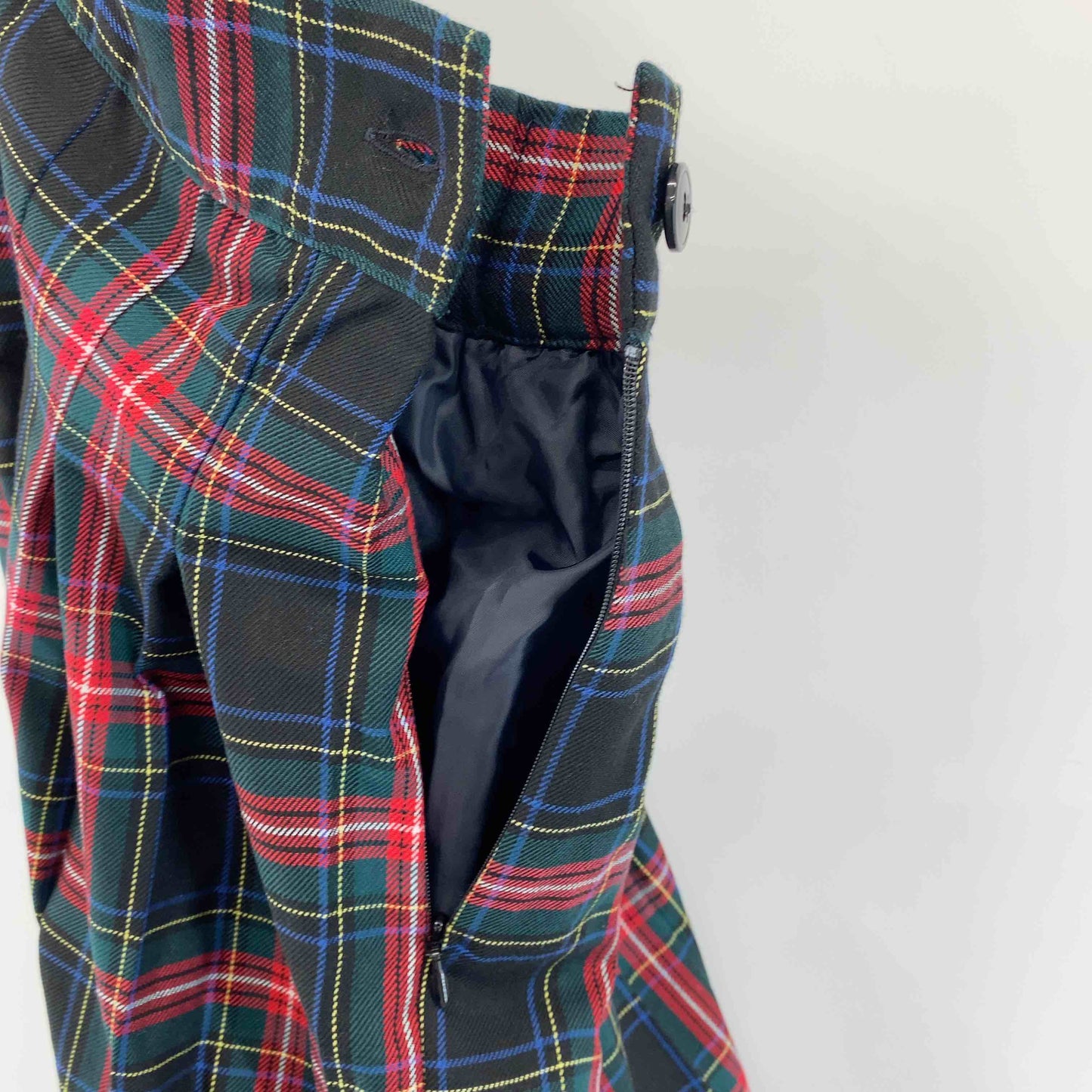 LOWRYS FARM ローリーズファーム レディース ロングスカート　プリーツ　タータンチェック　赤