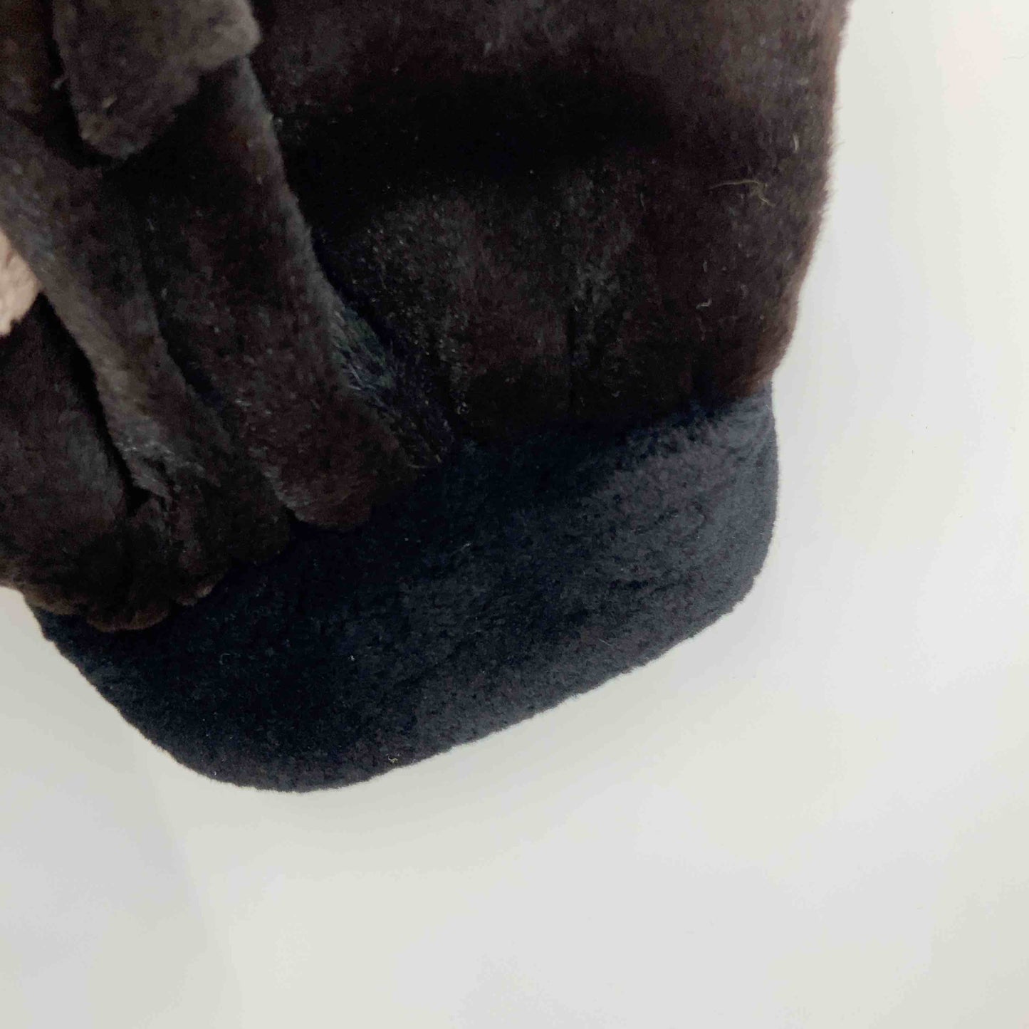 レディース 毛皮/ファーコート ジャケット 総柄 ダークブラウン