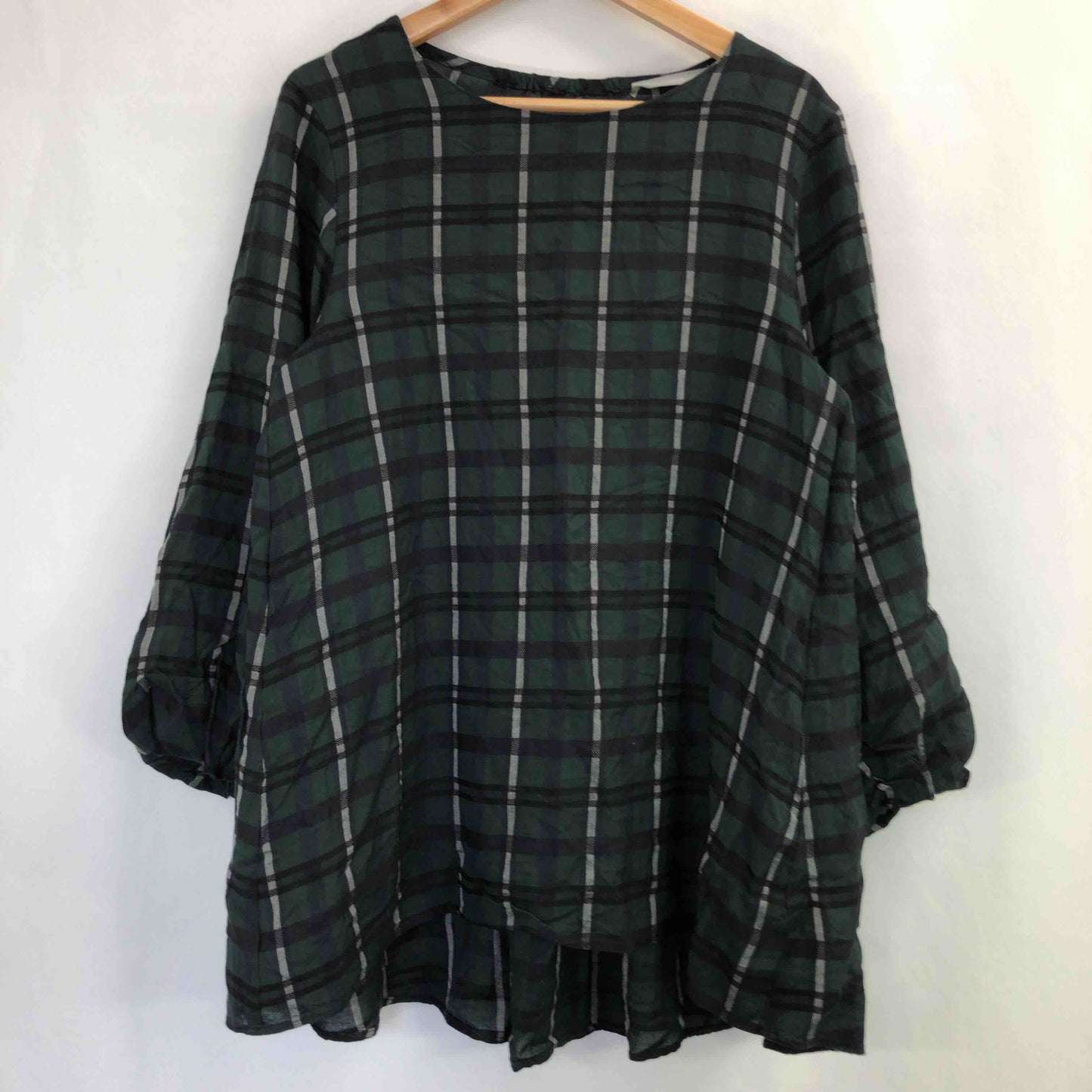 DAMA collection ダーマコレクション レディース 長袖ブラウス 緑 tk