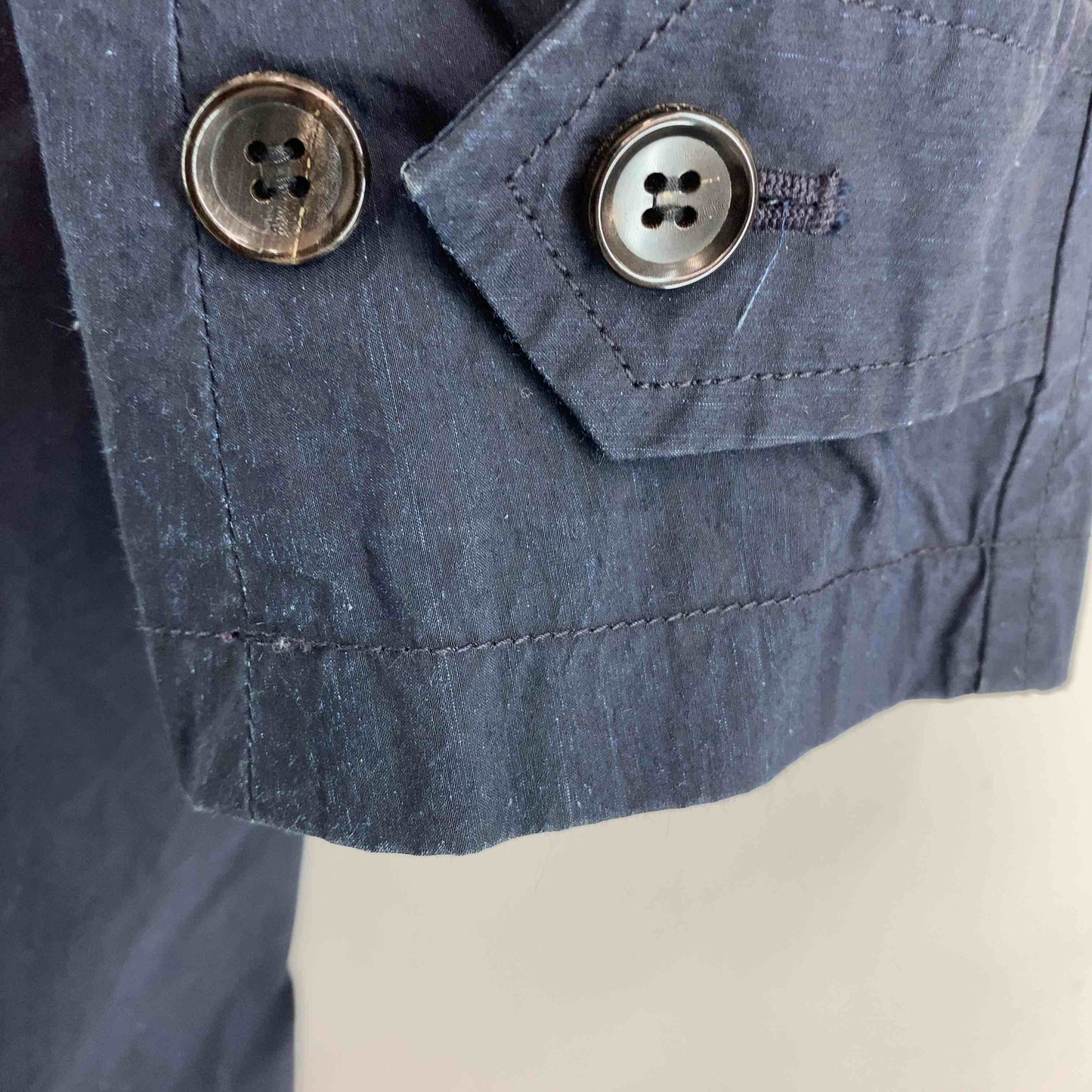 TODD SNYDER トッドスナイダー ネイビー 無地 シンプル メンズ ステンカラーコート